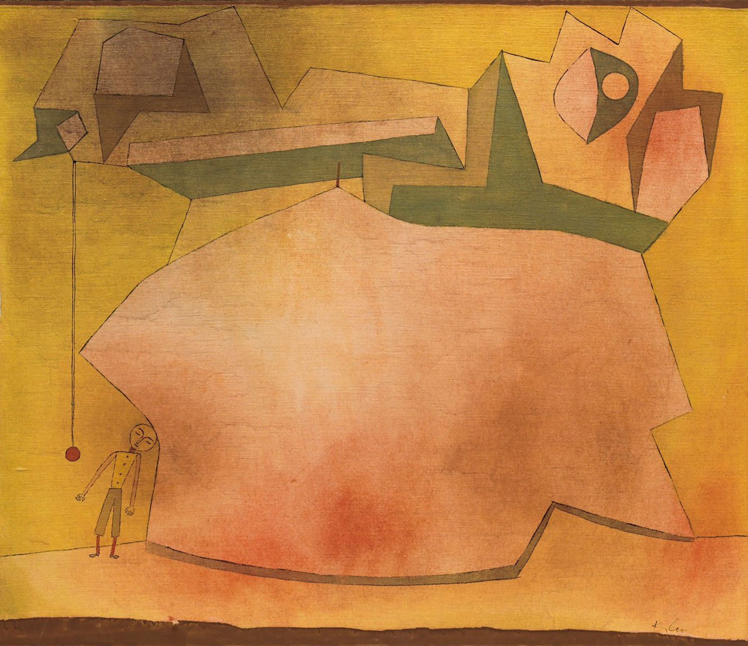 Paul Klee (1879-1940), Unerfülltes, 1930. Mount size 19⅝ x 25⅝  in (50 x 65.1  cm). Estimate $600,000-900,000. This lot is offered in the Impressionist and Modern Art Works on Paper Sale on 14 November 2017  at Christie’s in New York