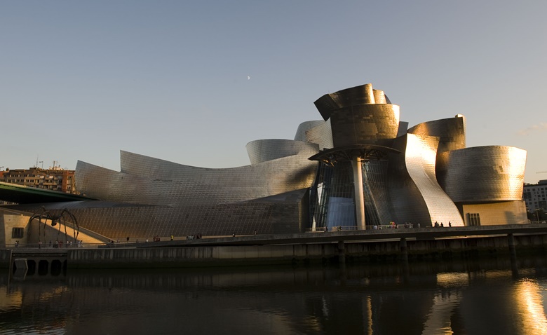 View of the Guggenheim Museum Bilbao. Photo Courtesy of Museo Guggenheim Bilbao