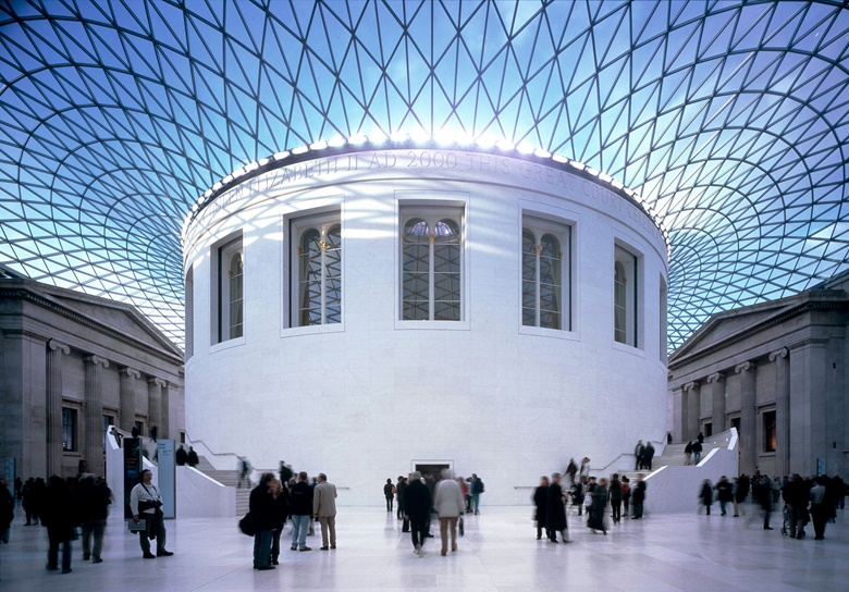 The Reading Room in the Great Court of the British Museum. Photo © Trustees of the British Museum