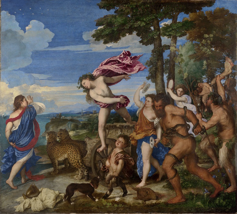 Titian (circa 1488-1576), Bacchus and Ariadne, 1520-23. Oil on canvas. National Gallery, London. Photo Bridgeman Images