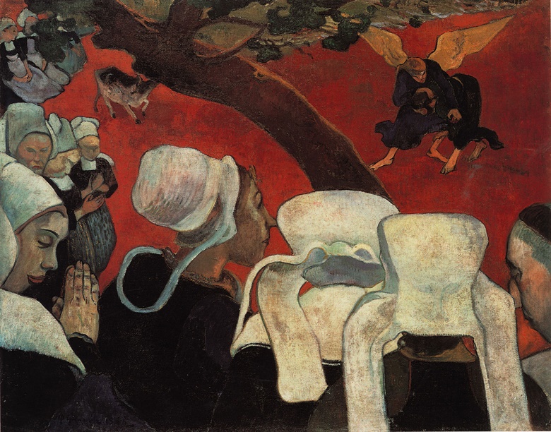 Paul Gauguin, La vision du sermon, 1888. National Gallery of Scotland, Edinburgh.