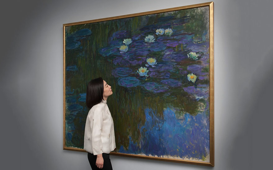 Claude Monet, Nymphéas en fleur, circa 1914-17