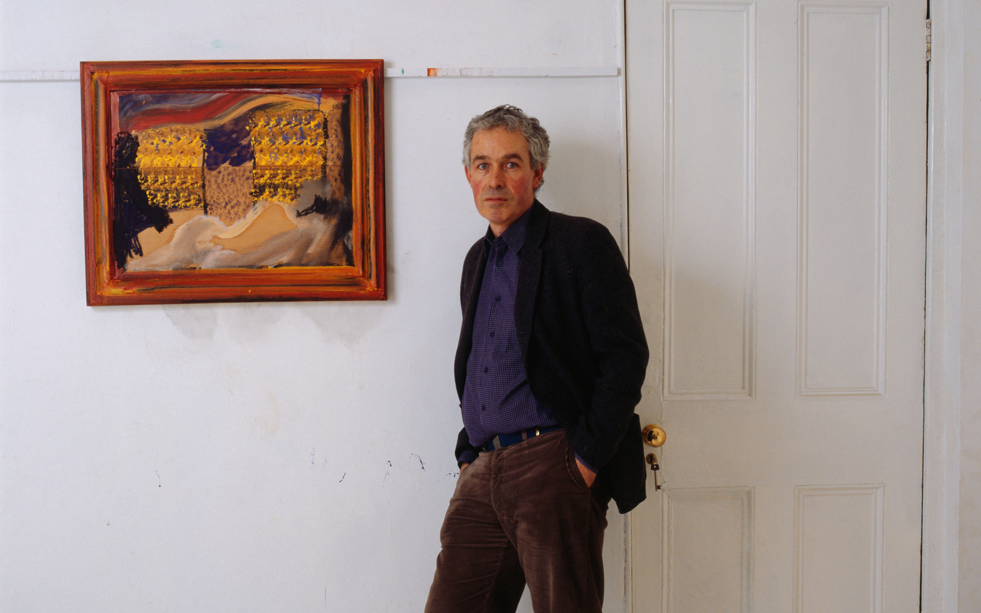 Howard Hodgkin in 1984, photo by David Montgomery