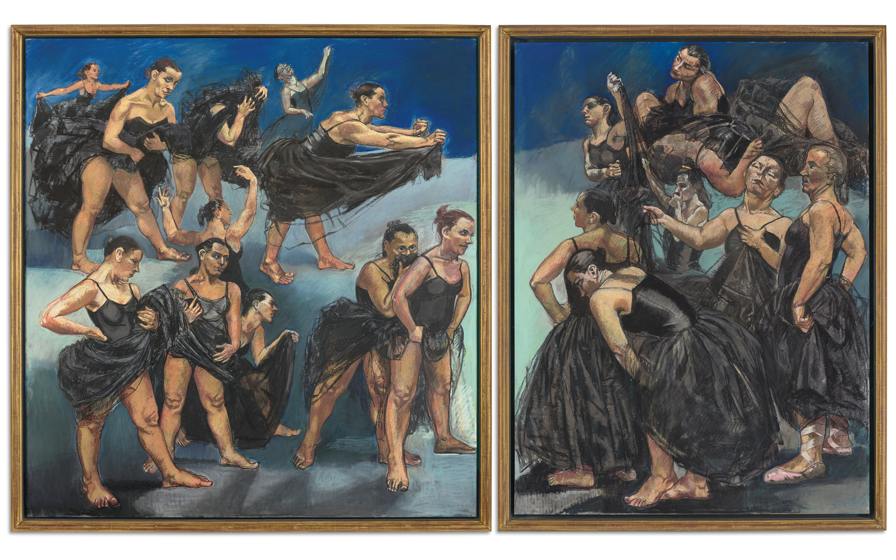 Paula Rego, Dancing Ostriches from Walt Disney's 'Fantasia', 1995, offered on 13 October 2023 at Christie's in London