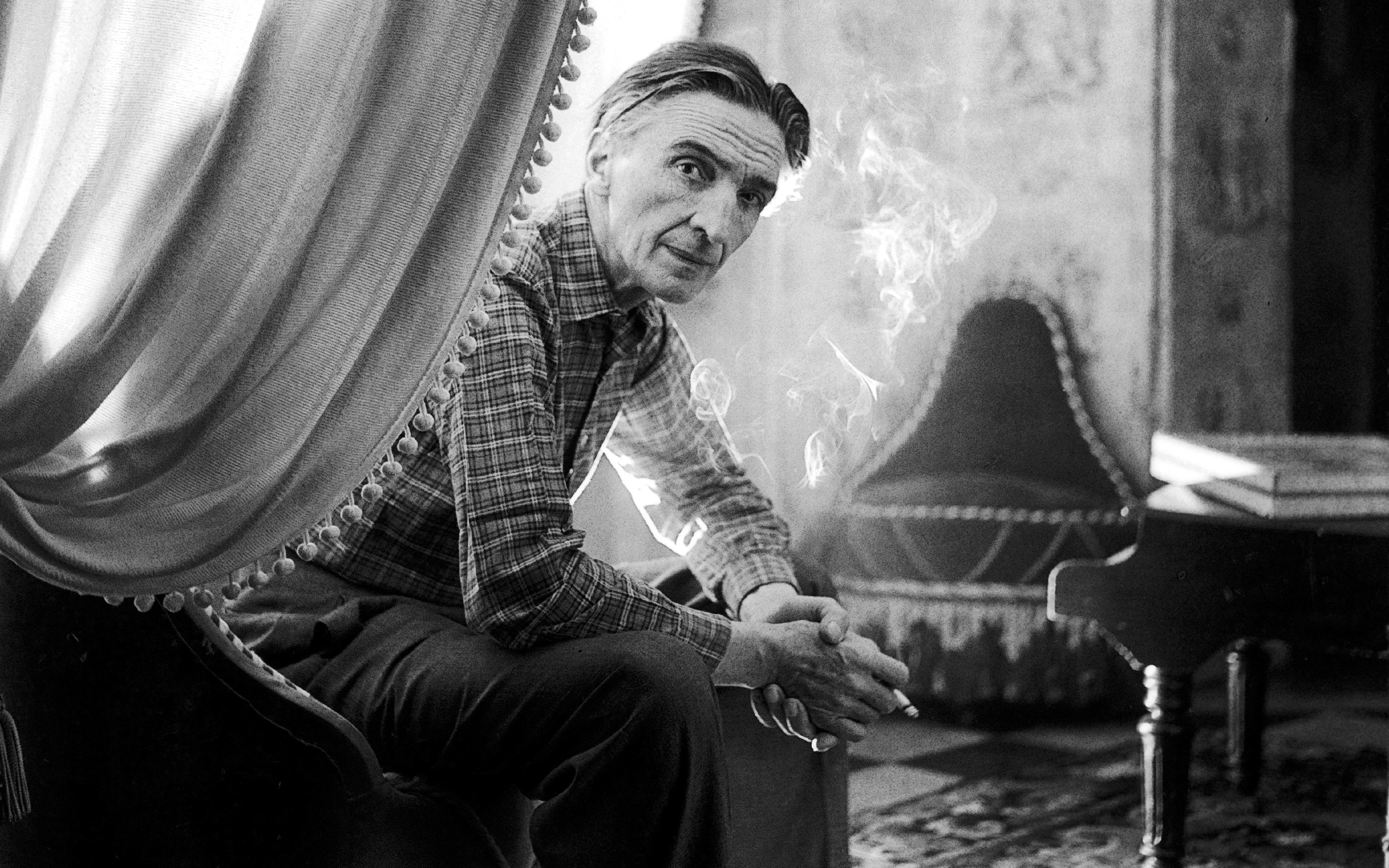 Jean Fautrier photographed by Robert Doisneau in 1960