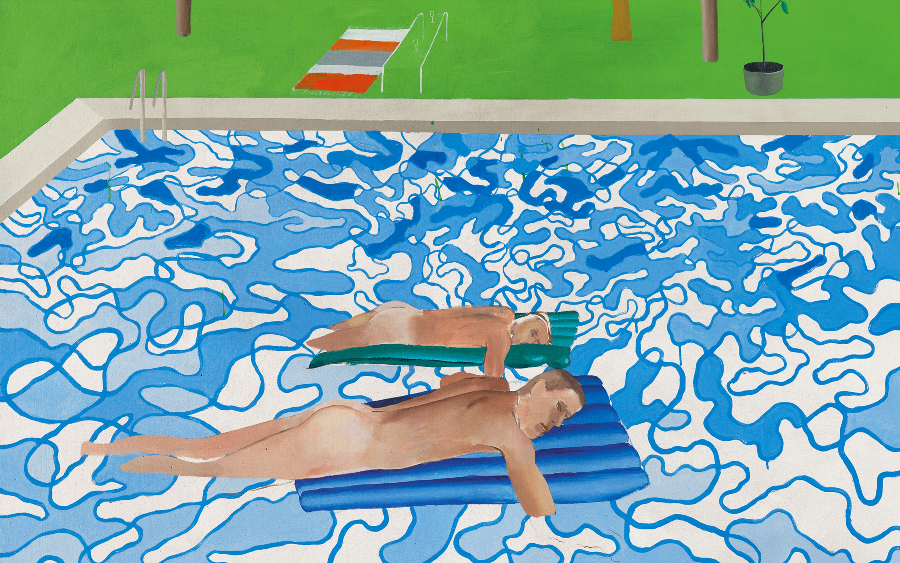 David Hockney, California, 1965, offered in the 20th/21st Century: London Evening Sale on 7 March 2024 at Christie's in London