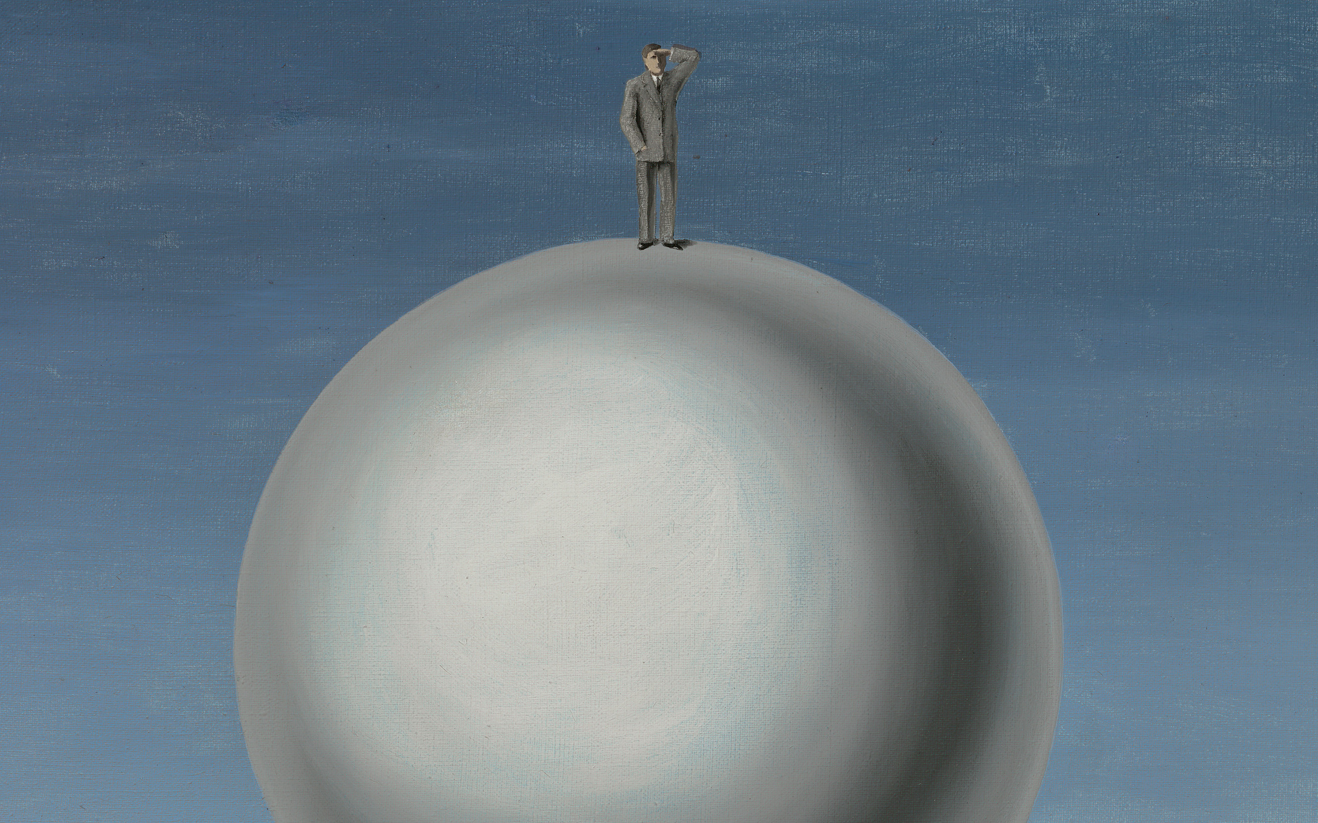 Rene Magritte, La reconnaissance infinie, 1933, offered in The Art of the Surreal Evening Sale on 5 March 2025 at Christie's in London