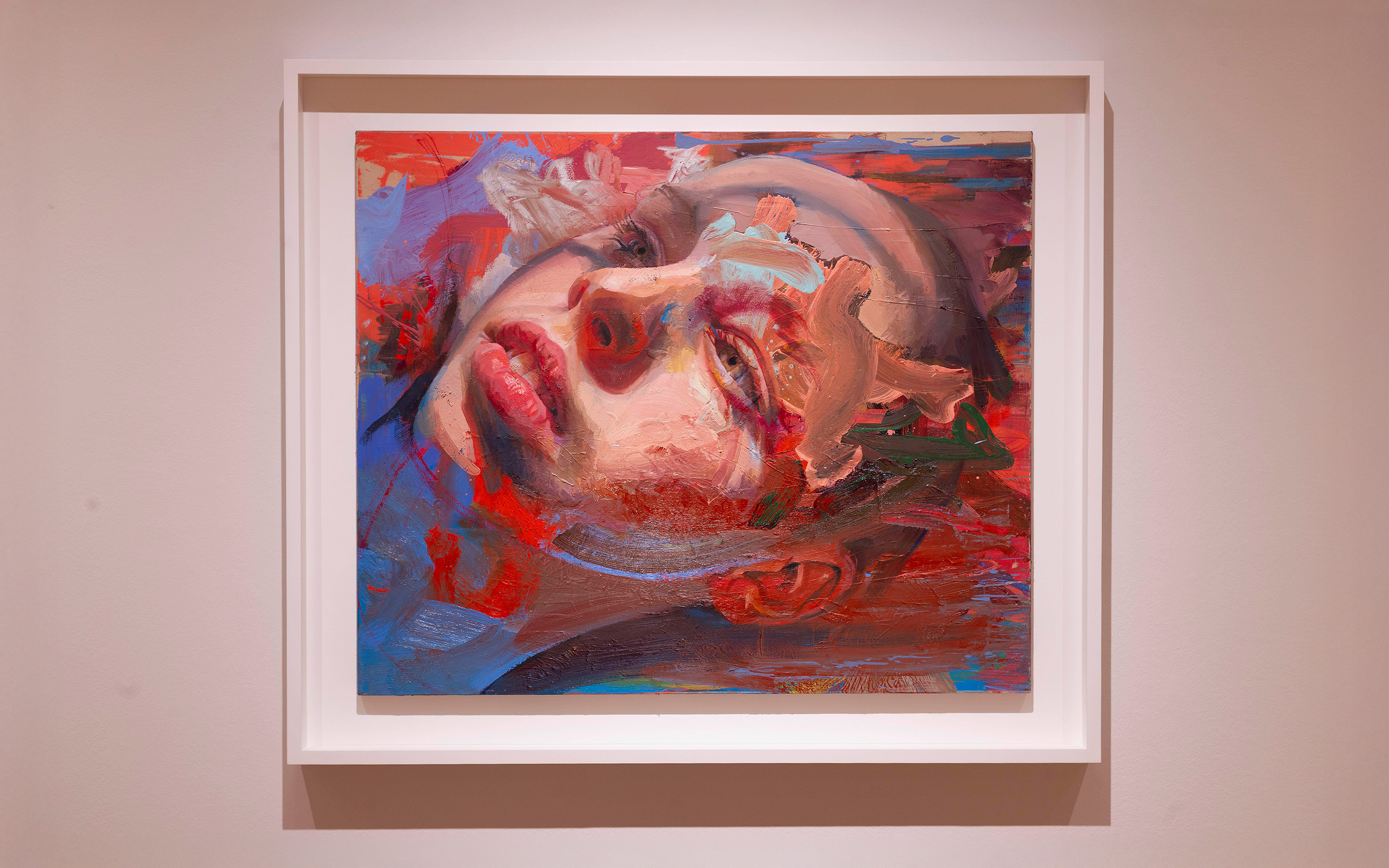 Jenny Saville, Drift, 2020-22. On view in Jenny Saville: The Anatomy of Painting at the National Portrait Gallery, London, until 7 September 2025