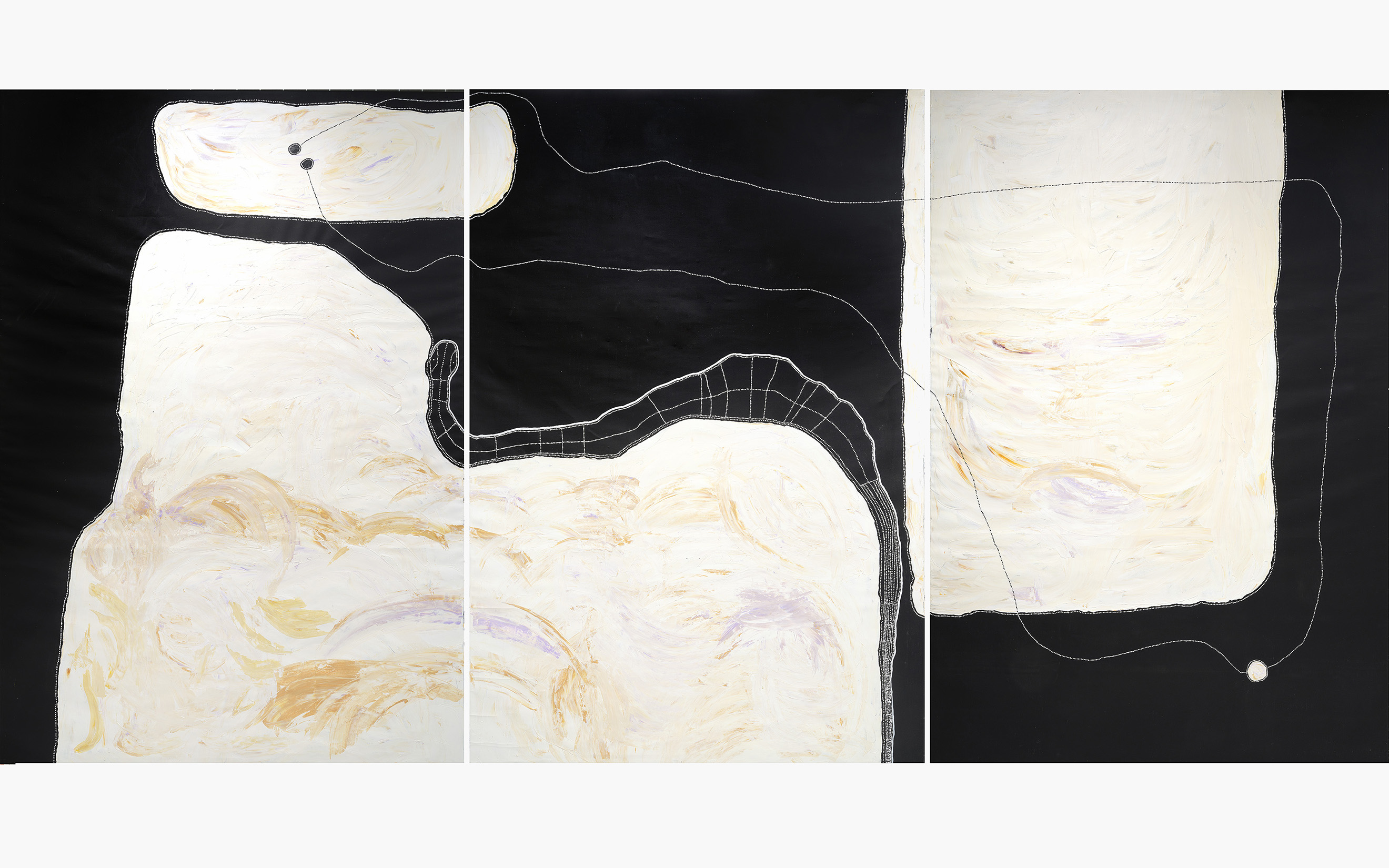 Timo Hogan, Lake Baker, 2021, at Fondation Opale, Switzerland