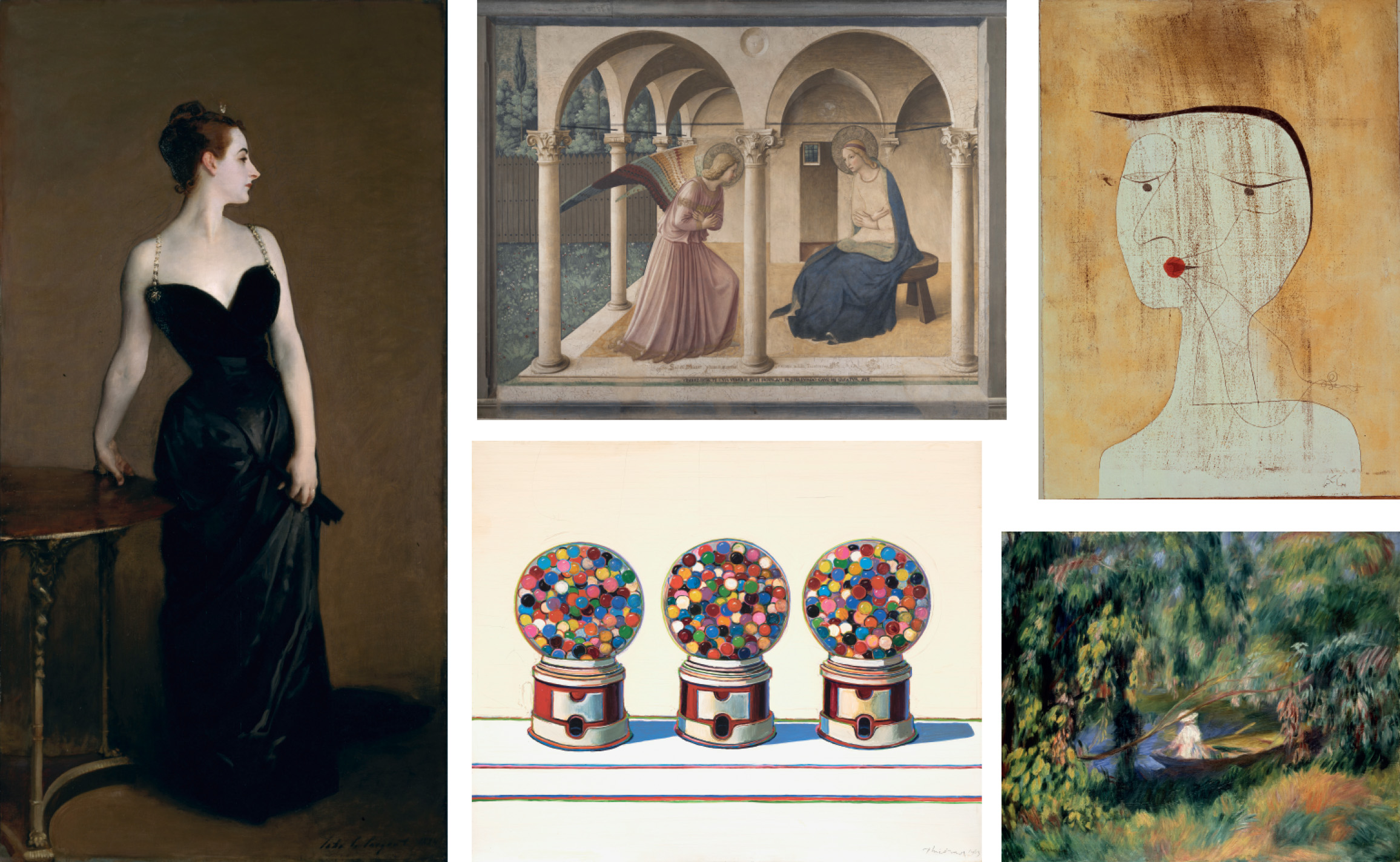 Works by John Singer Sargent, Fra Angelico, Paul Klee, Pierre-Auguste Renoir and Wayne Thiebaud from Christie's must-see exhibitions guide for the second-half of 2025