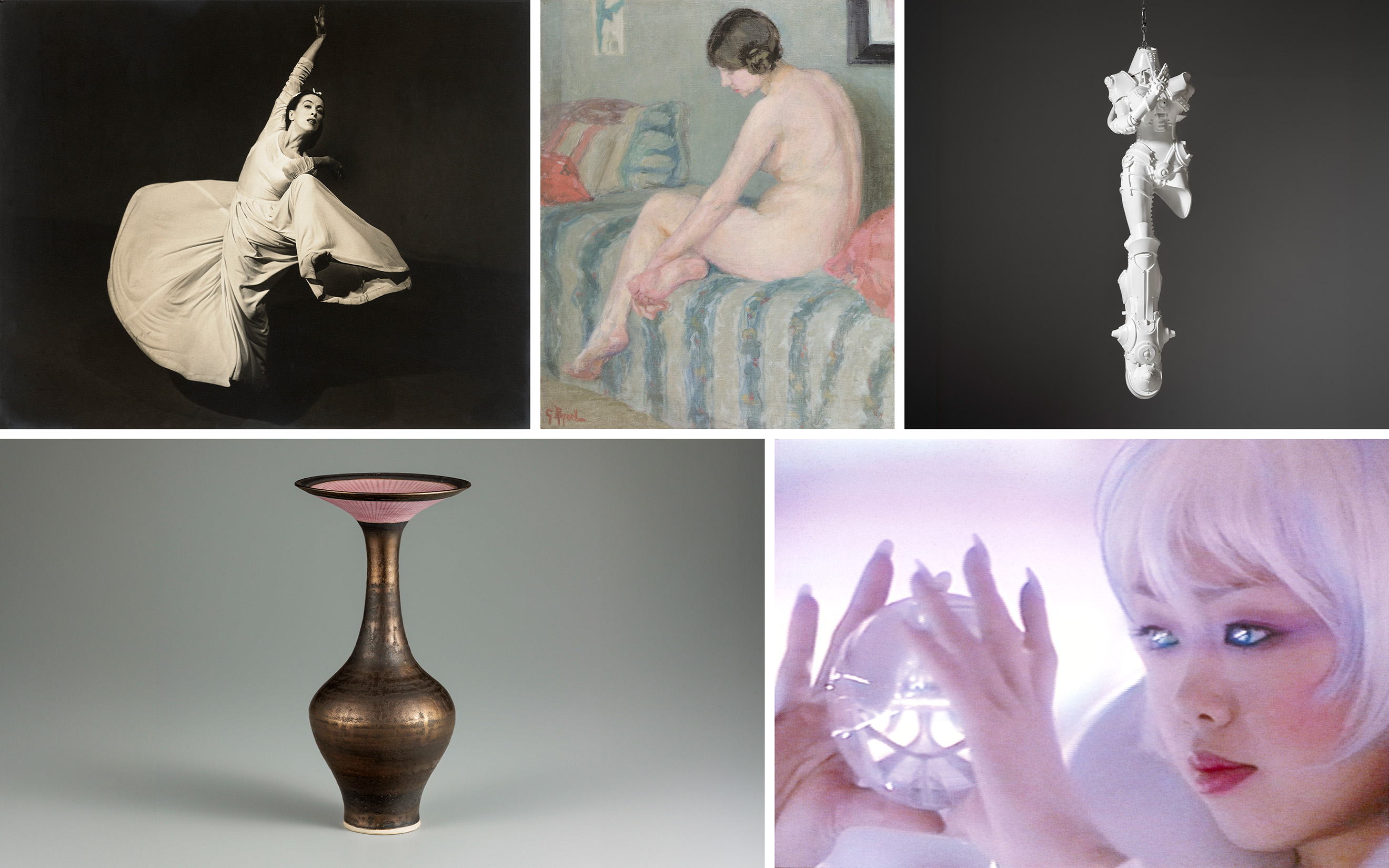 Best art exhibitions Asia-Pacific late 2025, showing works by Lee Bul, Lucie Rie, Mariko Mori and more