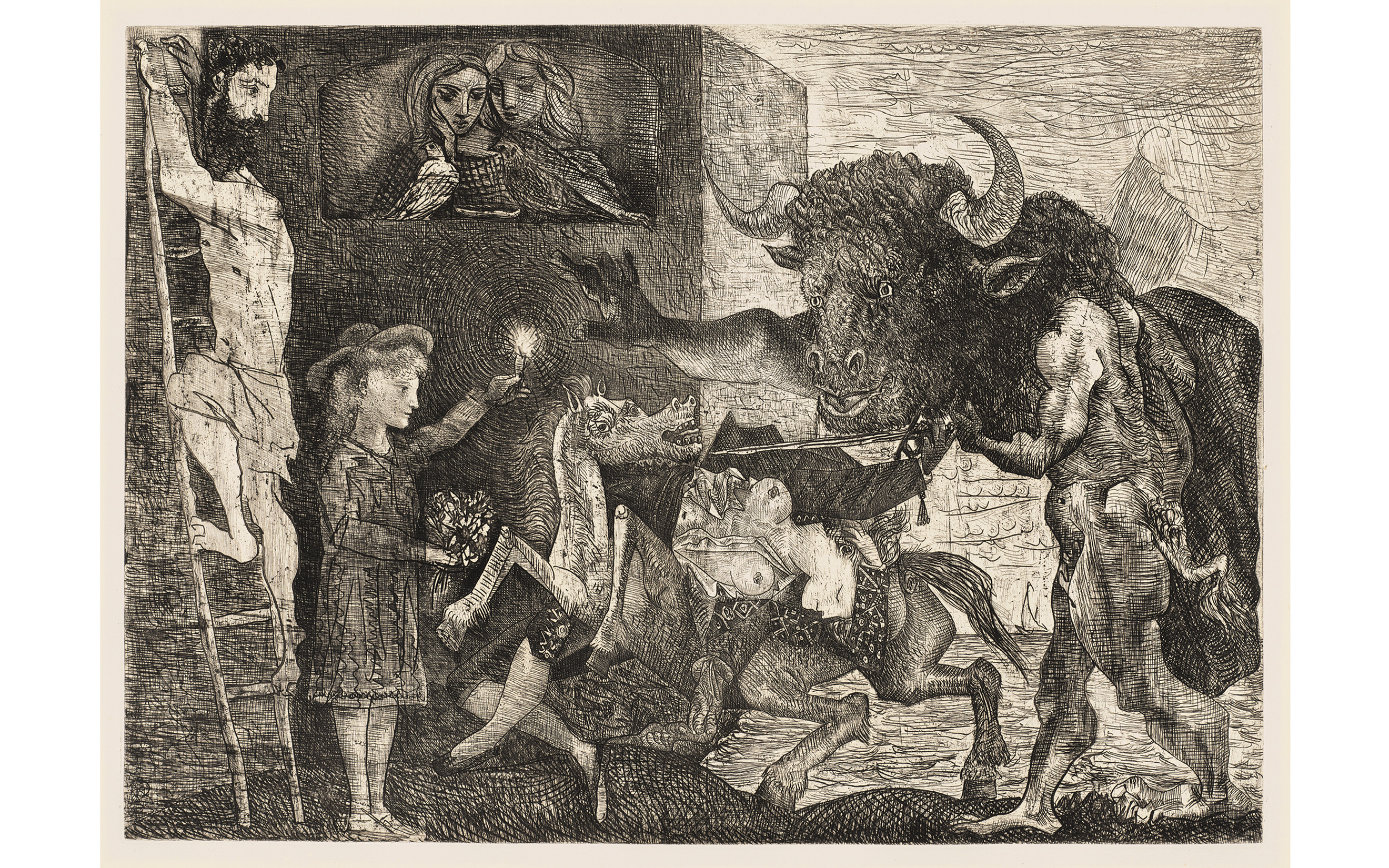 Pablo Picasso, La Minotauromachie, 1935, offered in Spellbound: The Hegewisch Collection, Part I on 16 October 2025 at Christie's in London