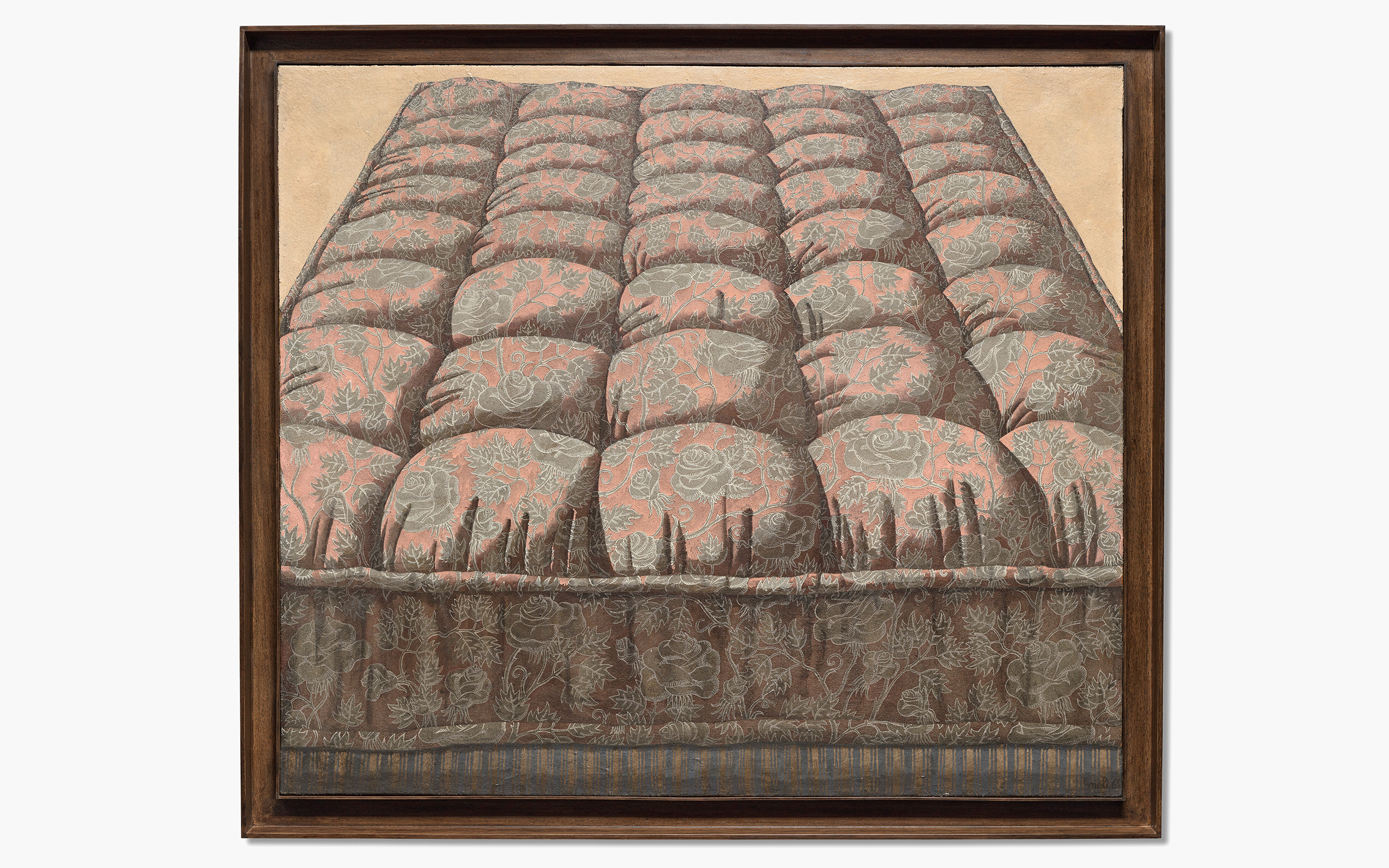 Domenico Gnoli, Le Matelas, 1965, offered in Moderne(s), une collection particuliere europeenne on 23 October 2025 at Christie's in Paris