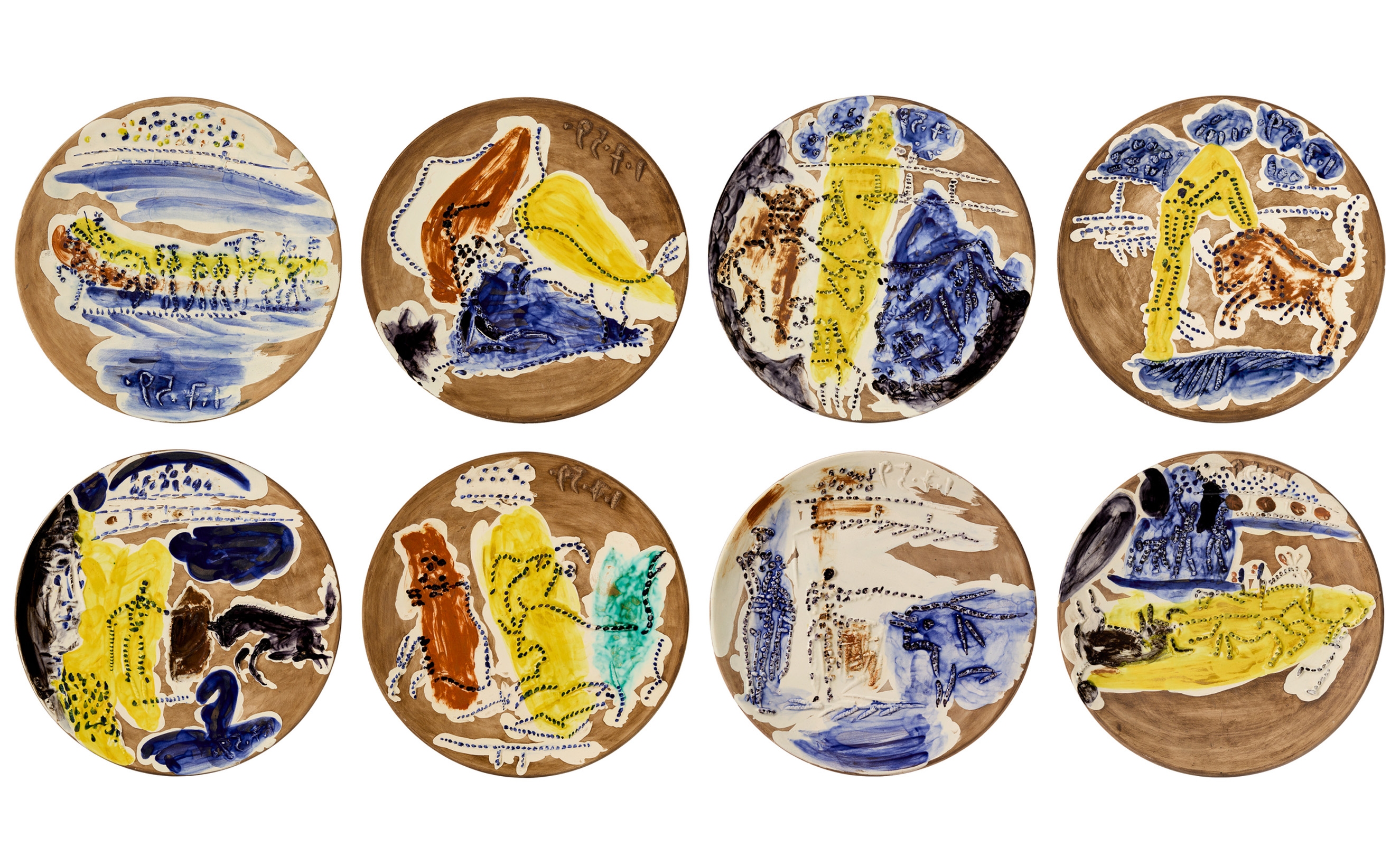 Pablo Picasso, Footballeur (A.R. 538), offered in Picasso Ceramics, until 22 May 2025 at Christie's Online