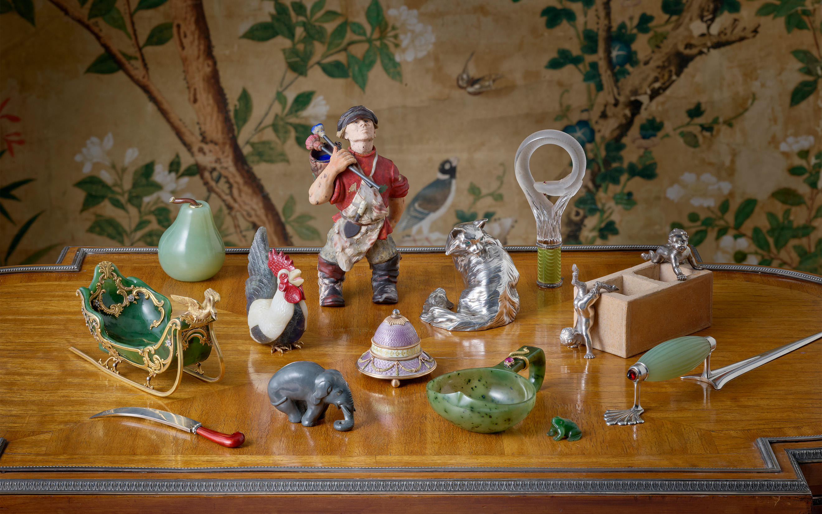 The Winter Egg and Important Works by Faberge from a Princely Collection is offered on 2 December 2025 at Christie's in London