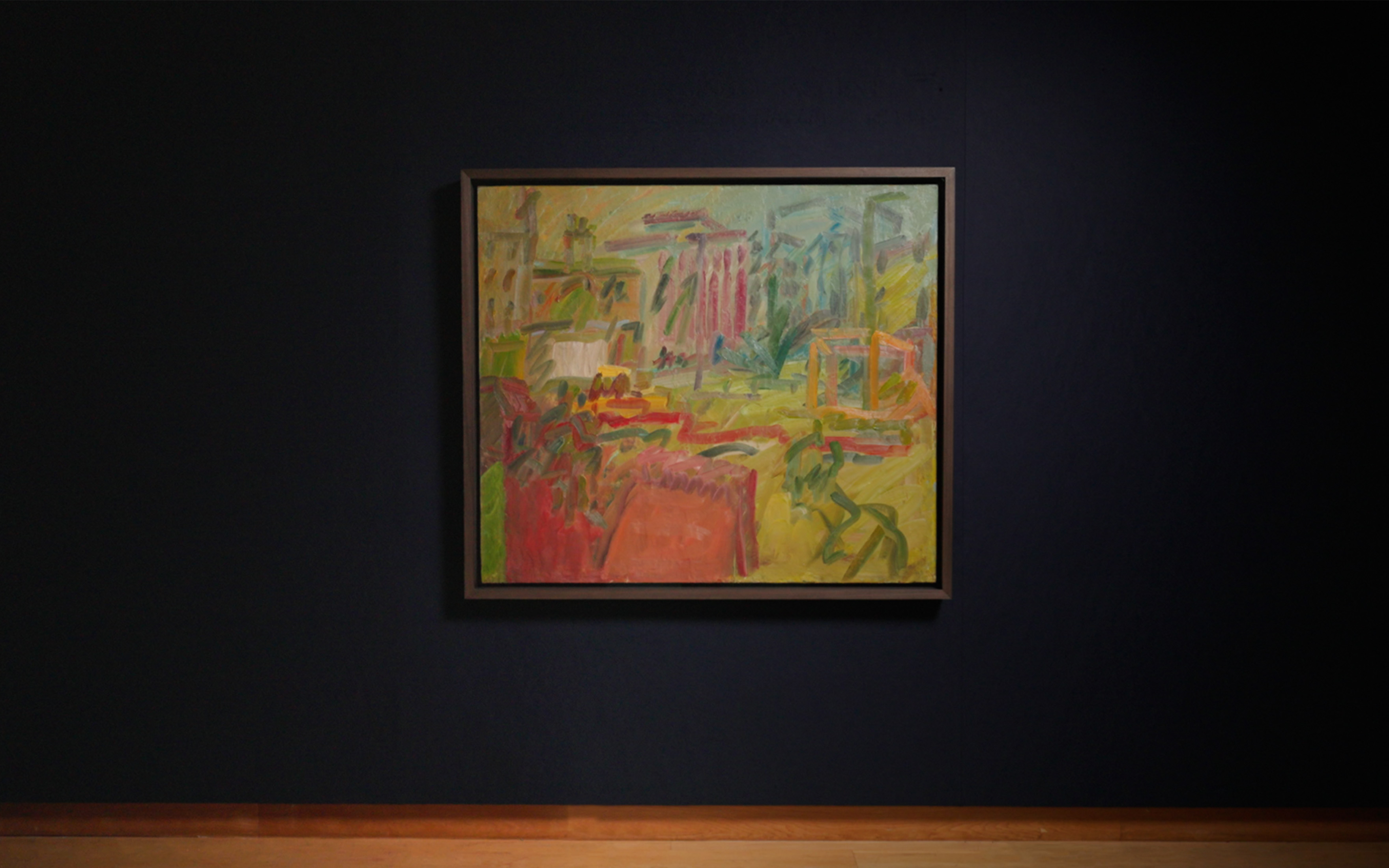 'If painting is making order out of chaos, then we have to be provided with a great deal of chaos. You get it in London': Frank Auerbach’s Christmas Tree at Mornington Crescent, 2004-05, is offered in the Modern British and Irish Art Evening Sale on 18 March 2026 at Christie's in London