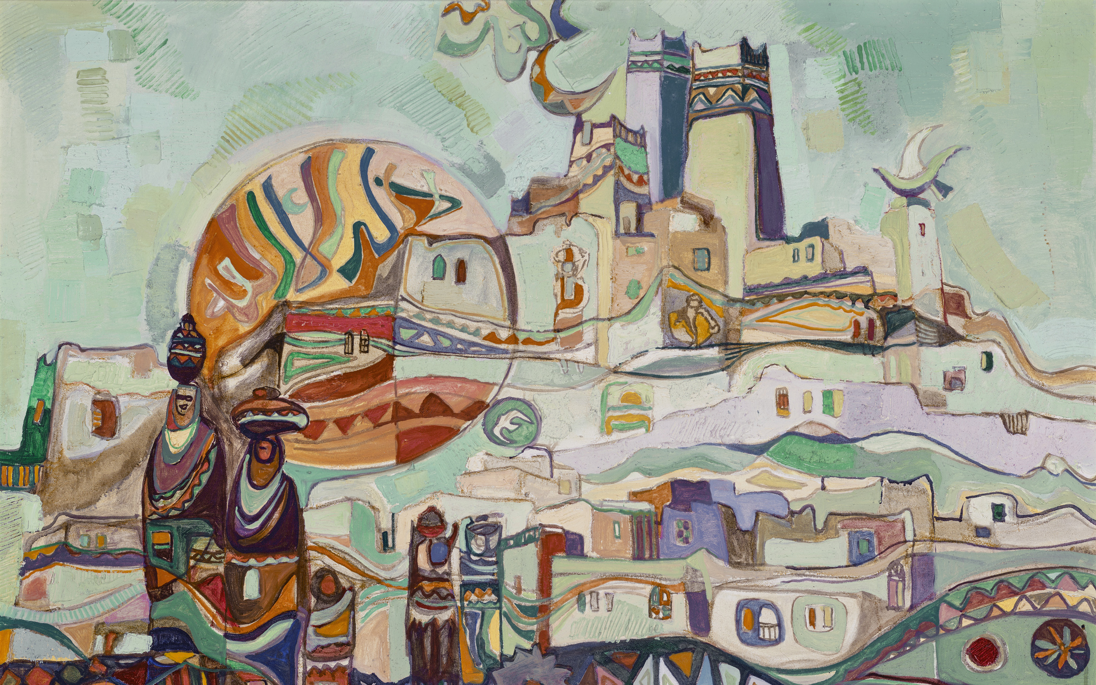 Abdul Halim Radwi, Arts and Melody, 1989, offered by Christie's Private Sales