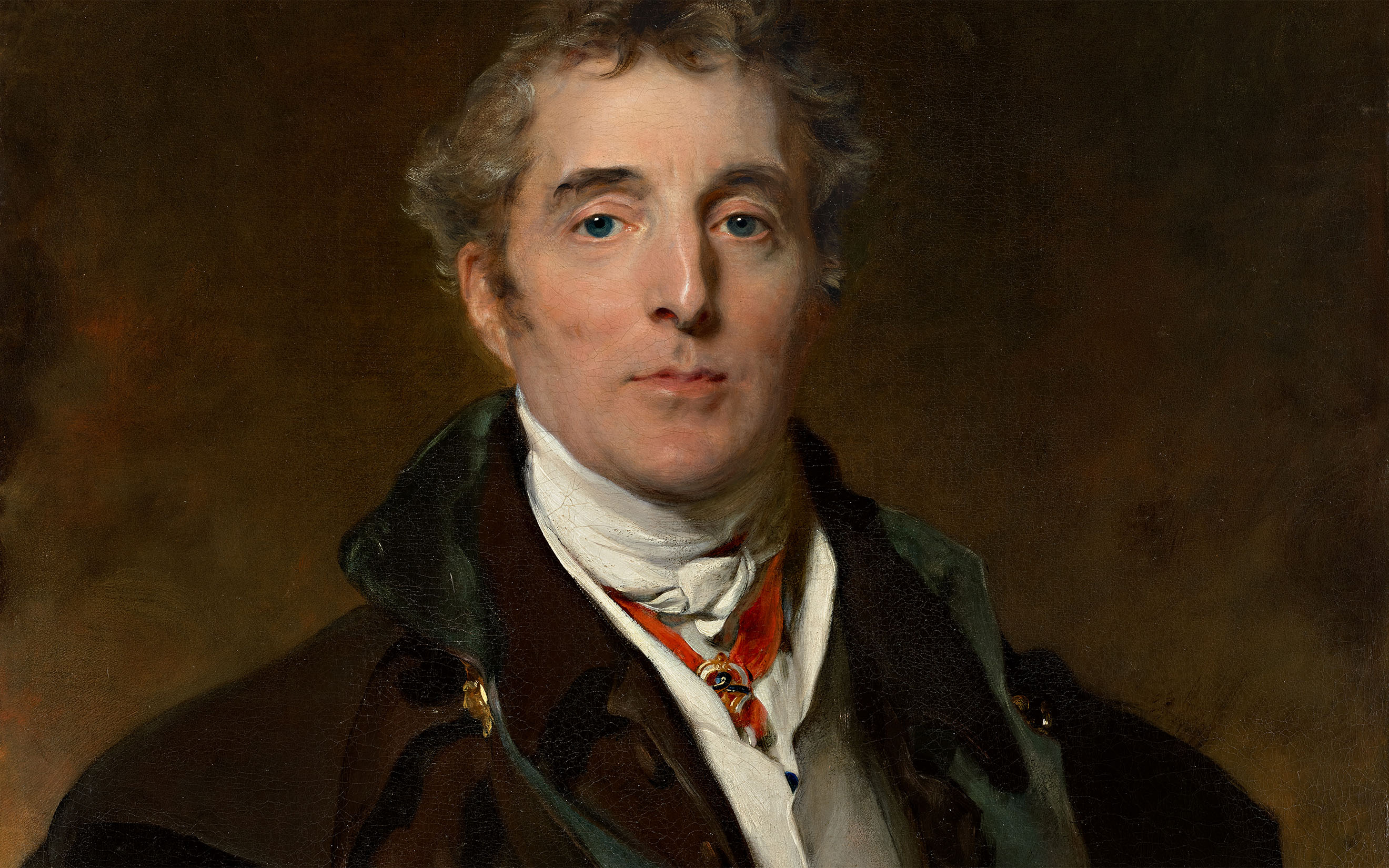 Sir Thomas Lawrence, Portrait of Arthur Wellesley, 1st Duke of Wellington, K.G., K.B., M.P. (1769-1852), bust-length, in civilian dress with a military cloak, wearing the insignia of the Order of the Golden Fleece, 1821, offered in the Old Masters Evening Sale on 30 June 2026 at Christie's in London