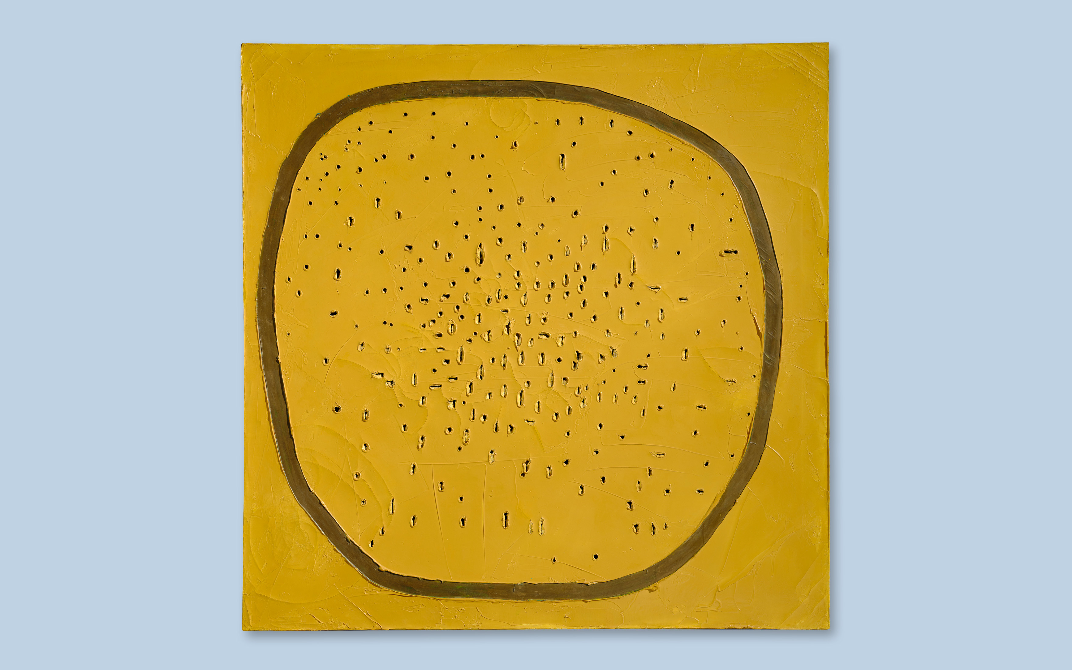 Lucio Fontana, Concetto spaziale, Mezzogiorno in Piazza S. Marco, 1961, offered in the 20th/21st Century: Paris Evening Sale including Thinking Italian on 22 October 2026 at Christie's in Paris