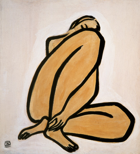 Sanyu, Nude, executed in the 1950s. Photo: © The Li Ching Foundation, Taipei.