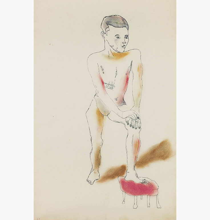 1-lucian-freud-boy-posing-1941