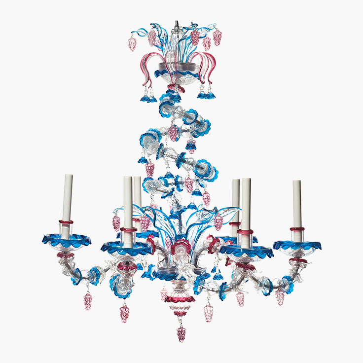 a-venetian-polychrome-glass-sixlight-chandelier