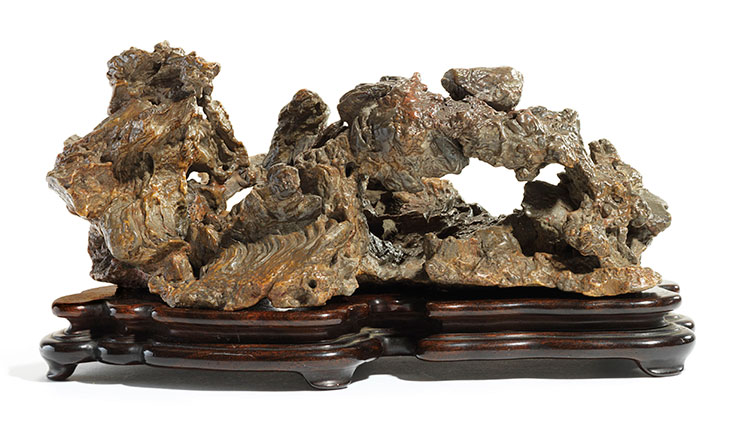 3019-a-qilian-stream-and-grottoes-stone