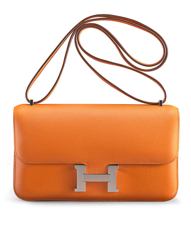 hermes-orange-h-swift-leather-constance-elan-bag