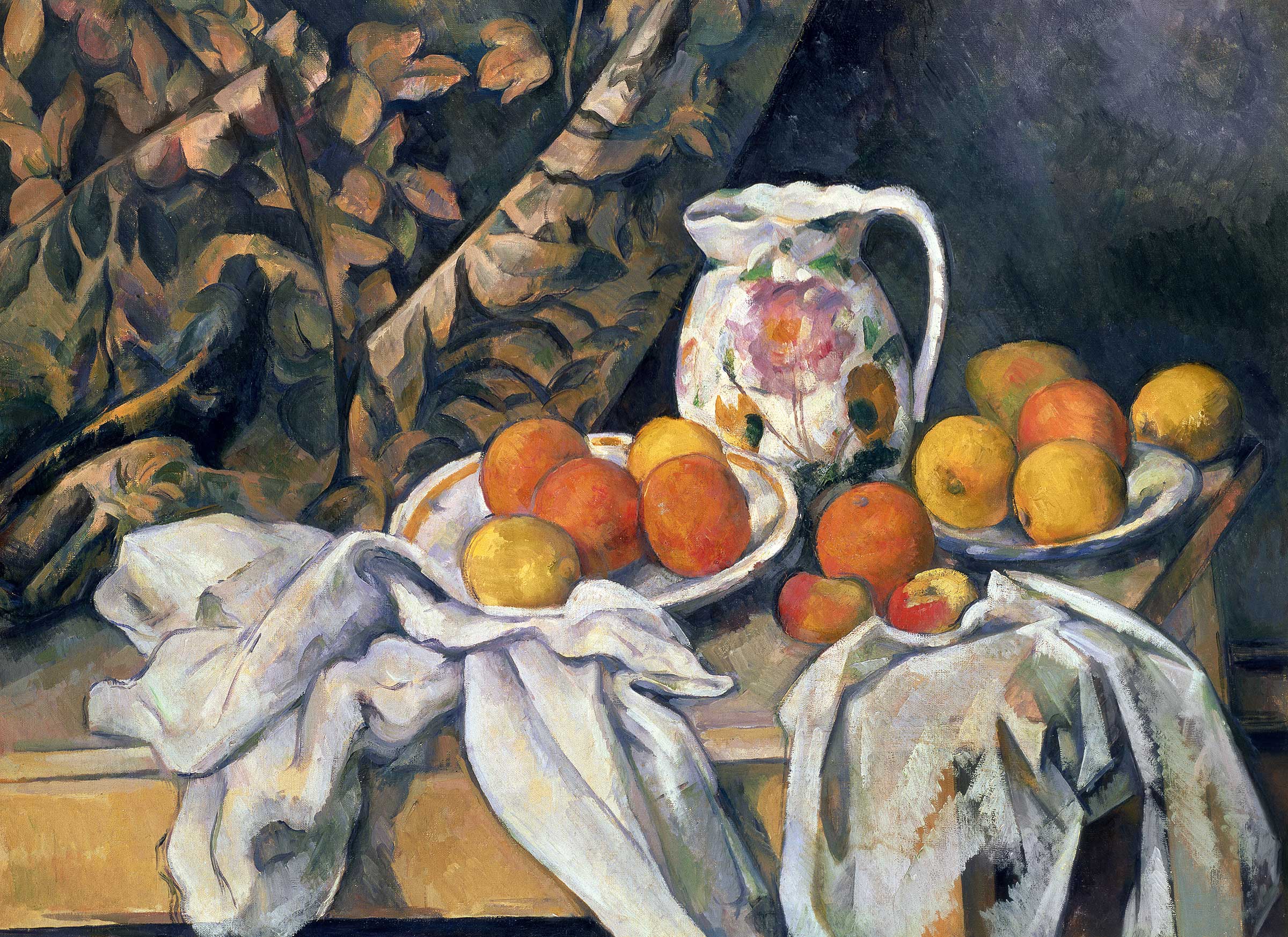 Paul Cézanne, Still Life with Drapery, circa 1899. State Hermitage Museum, St Petersburg /Russia /Bridgman Images