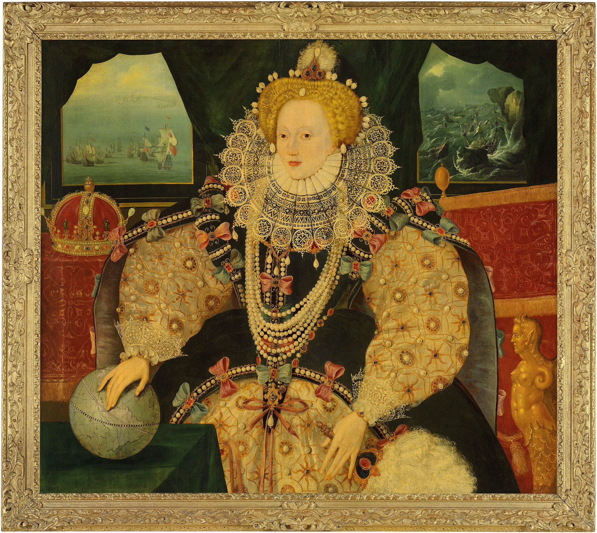 The Armada Portrait of Elizabeth I, English school, circa 1590
