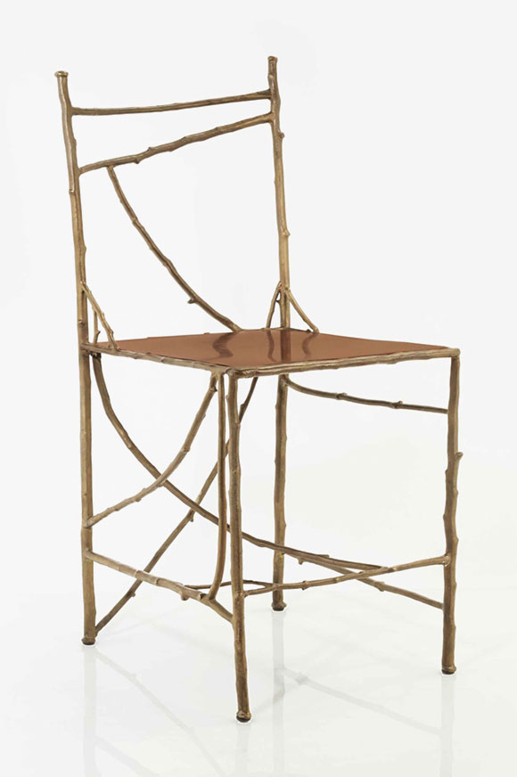 Claude Lalanne (b. 1925), Chaise aux Branchettes, model created 1995, this version realised in 1998. 79.8 cm (31⅜ in). Estimate: &euro;20,000-25,000. This lot is offered in Design Vente du Soir on 22 November 2016 at Christie&rsquo;s in Paris