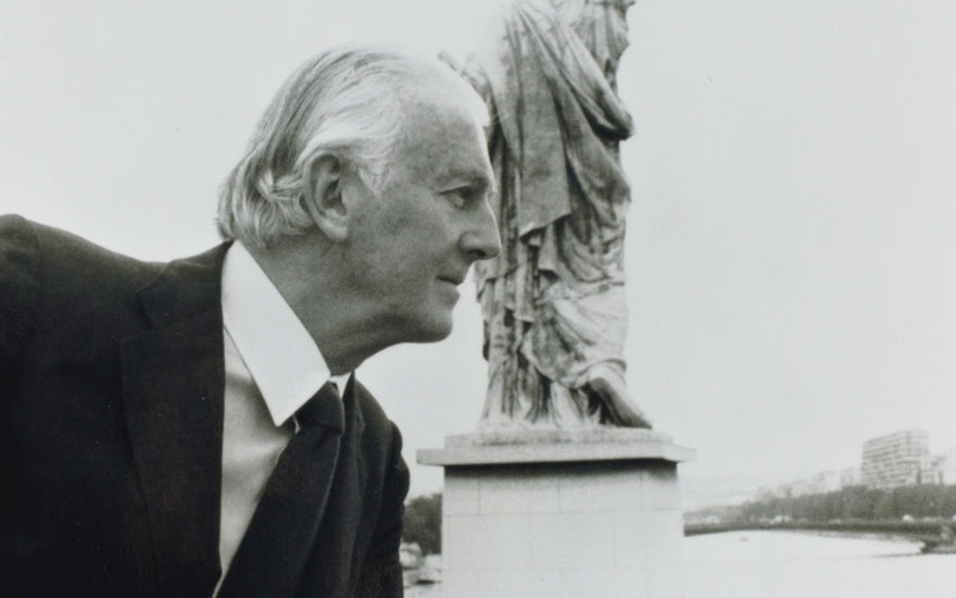 Hubert de Givenchy, pictured in Paris