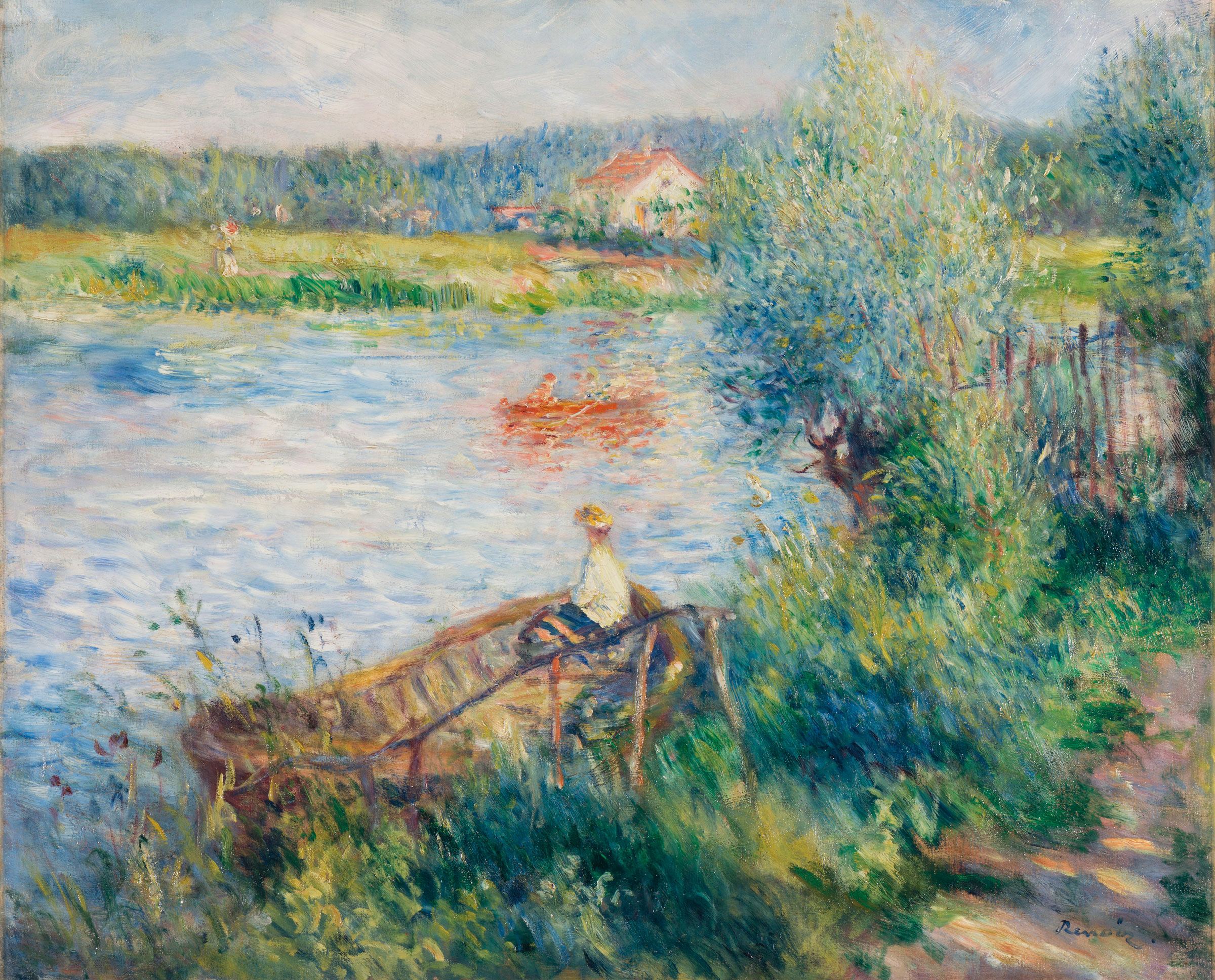 Pierre-August Renoir, Canotage à Bougival, 1881. Estimate: £3,700,000-4,700,000. This work is offered in the Impressionist & Modern Art Evening Sale on 28 February at Christie’s London