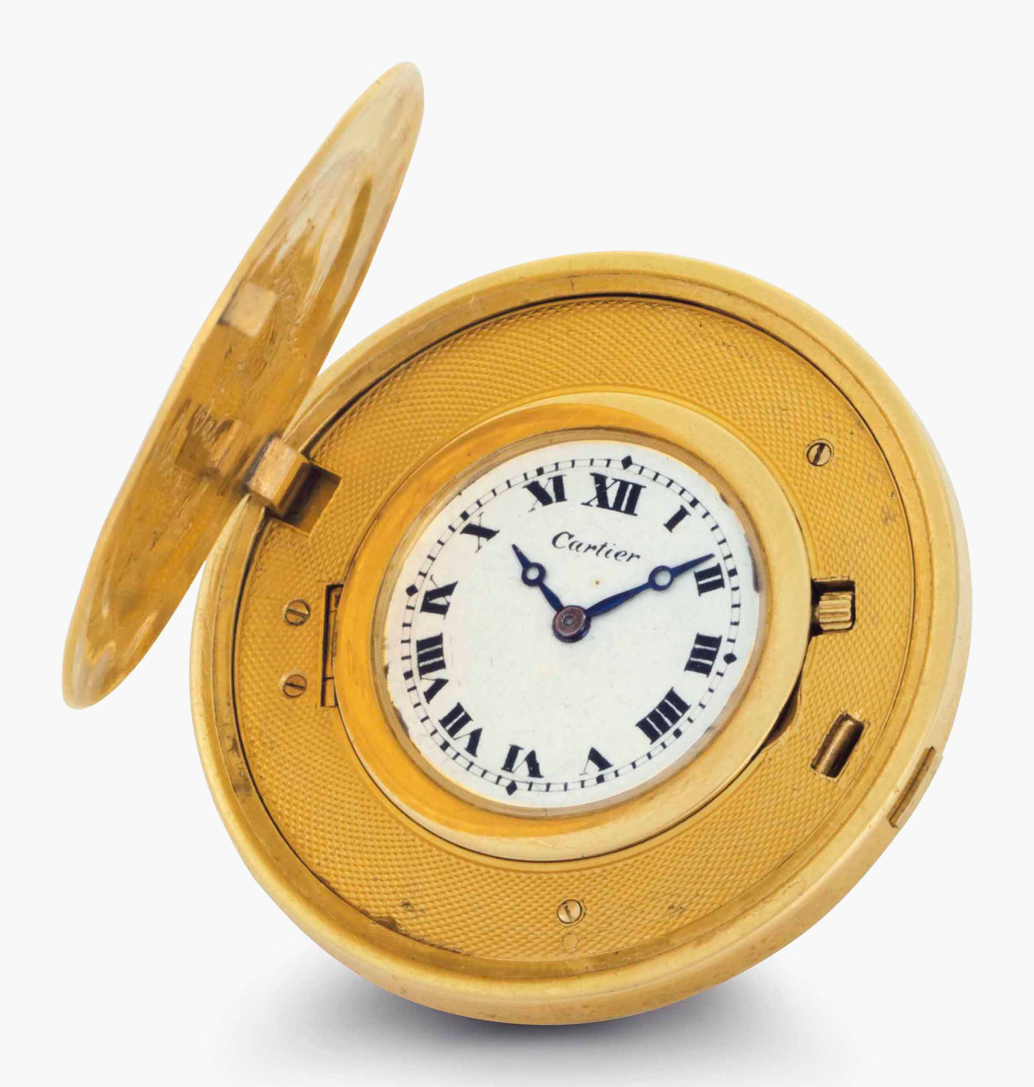 Cartier. An 18k gold Twenty Dollar Coin watch, given by American baseball legend Babe Ruth to his friend and well-known New York gangster Bumpy Johnson. No. 17426. Movement no. 26'704. Manufactured in 1926. Sold for $18,750 on 21 June 2017 at Christie's in New York