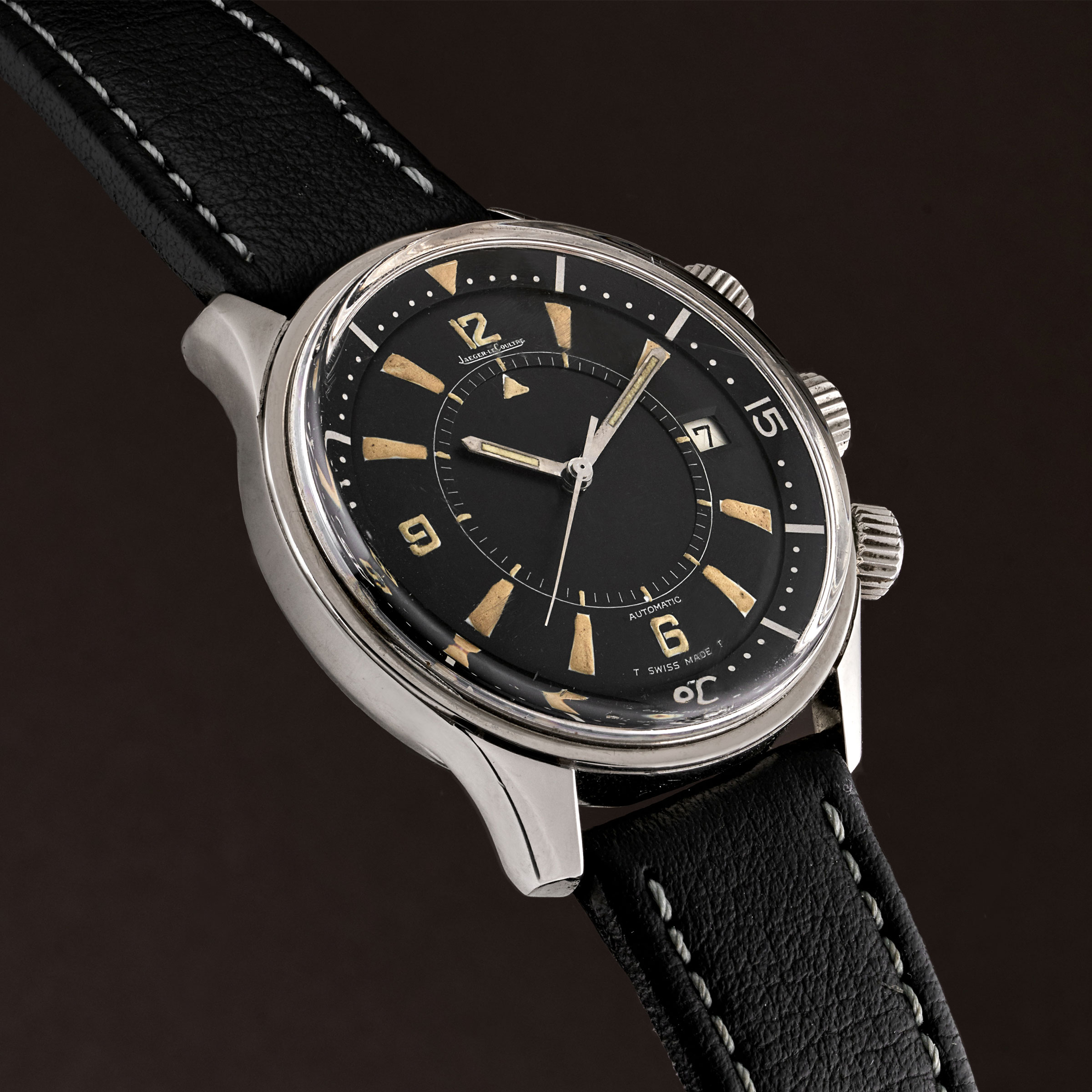 Jaeger-LeCoultre, 1967 Memovox Polaris, Ref. E859. Estimate: $15,000-25,000. This lot is offered in Christie’s Watches Online, 13-27 June 2017