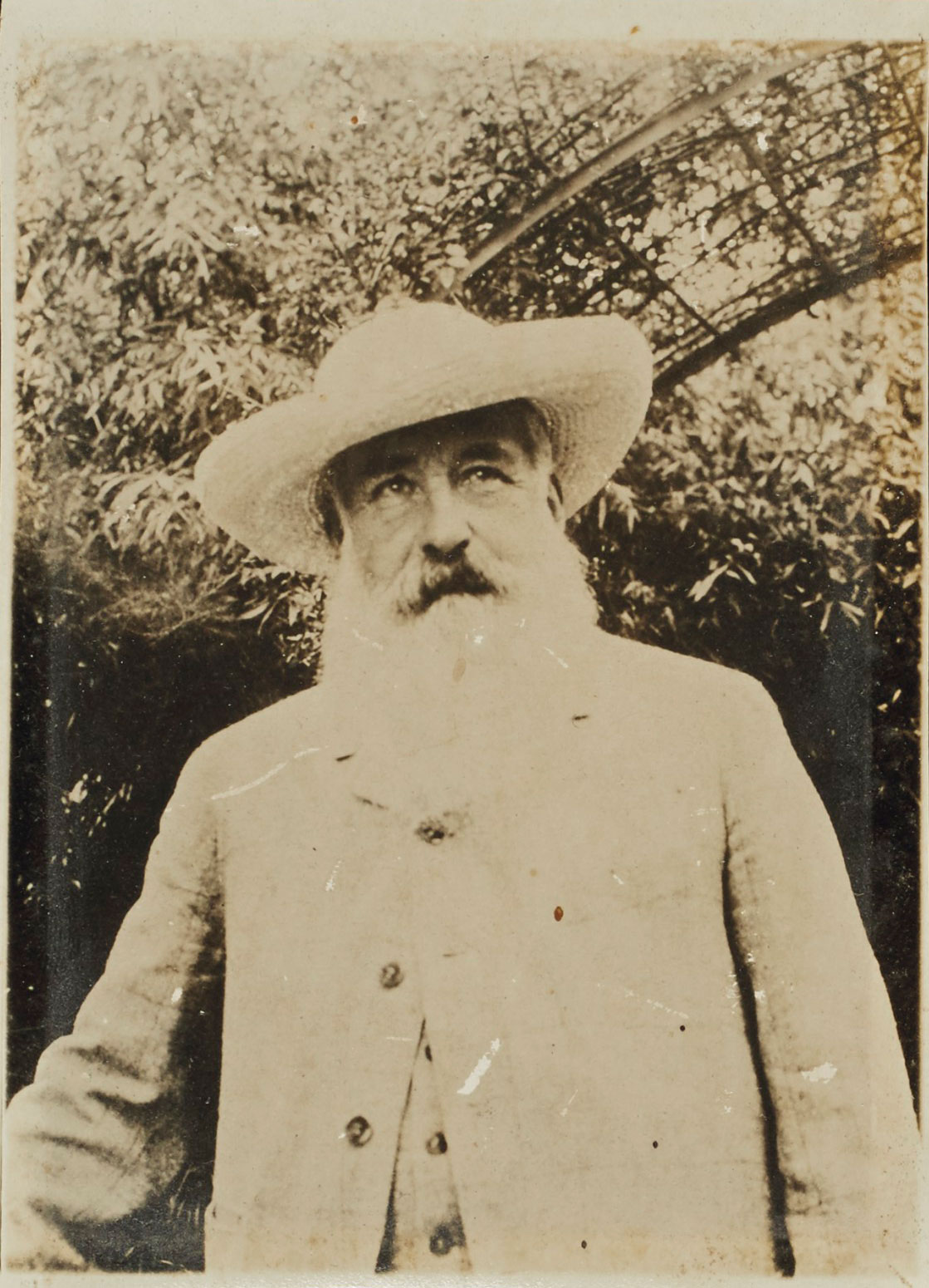 Sacha Guitry (1885-1957), Claude Monet, Giverny, 1915. Sheet: 4⅜ x 3⅜  in (11 x 8.5  cm). Estimate: HK$15,000-25,000. This lot is offered in Dear Monsieur Monet on 26 November at Christie’s in Hong Kong