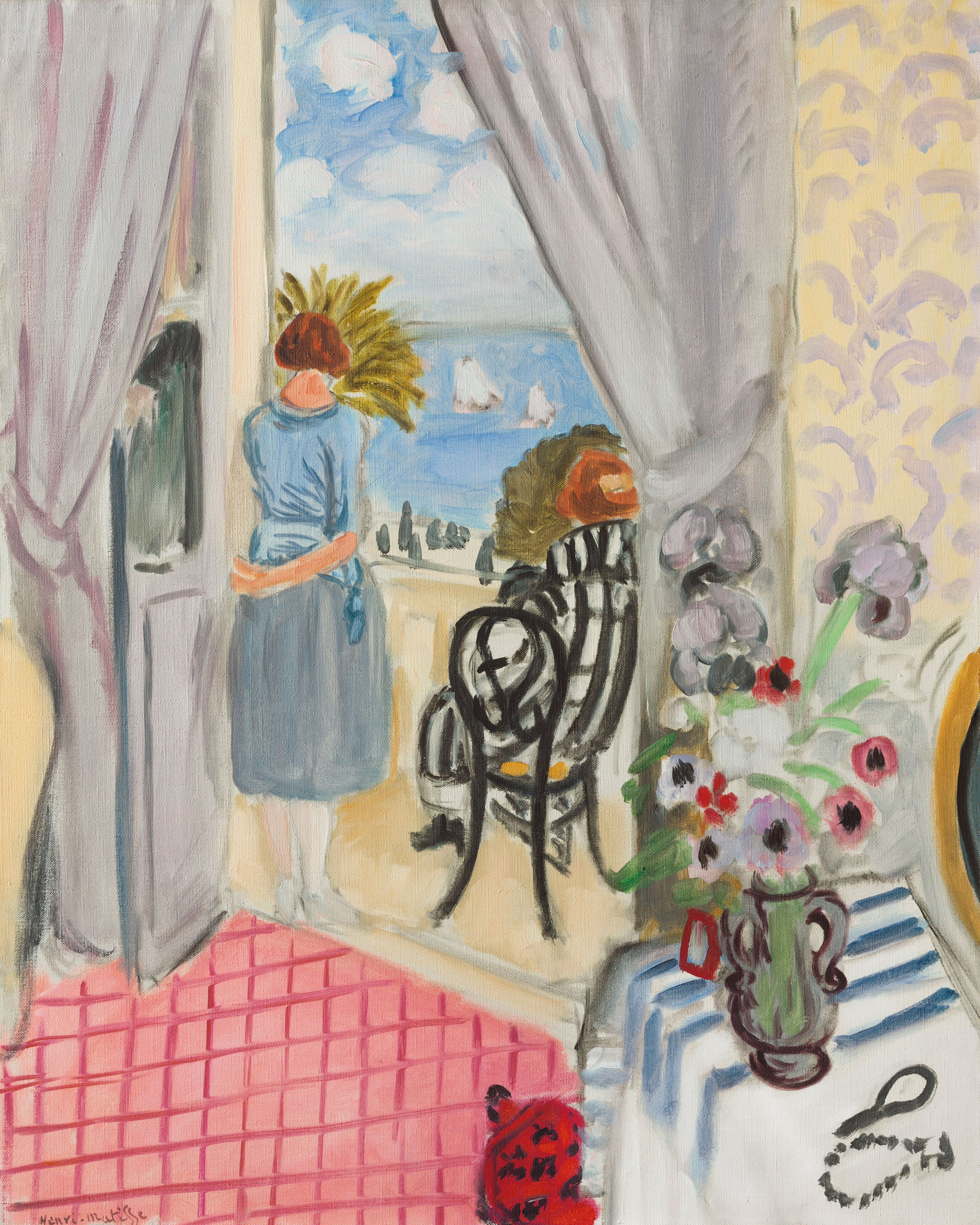 Henri Matisse (1869-1954), Les r&eacute;gates de Nice, 1921. 31⅞ x 25⅝  in (81 x 65.1  cm). Estimate: $12,000,000-18,000,000. This lot is offered in the&nbsp;Impressionist &amp; Modern Art Evening Sale on 13 November 2017  at Christie&rsquo;s in New York