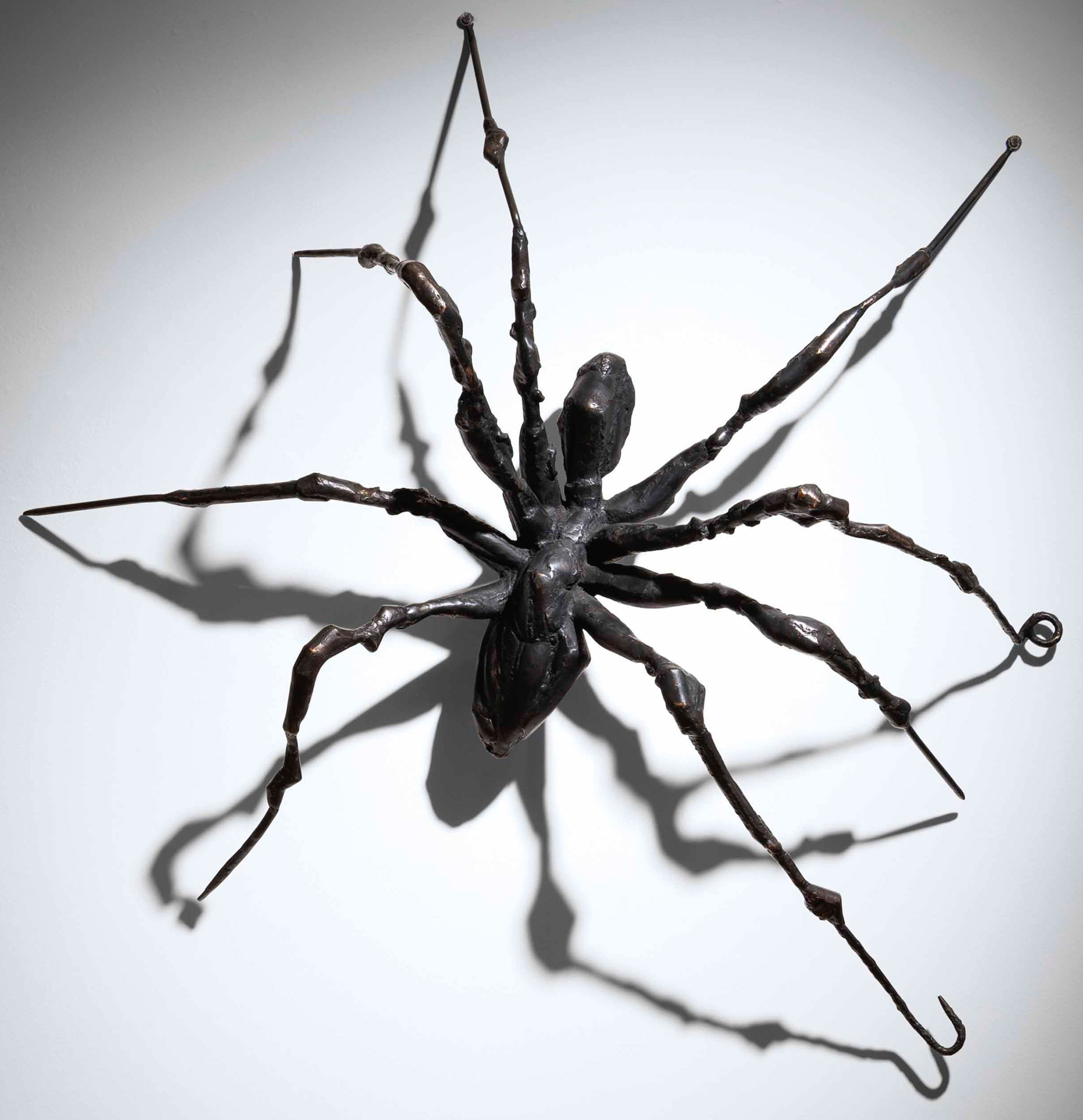 Louise Bourgeois (1911-2010), Spider II, 1995. Bronze. 73 x 73 x 22 1/2 in. (185.4 x 185.4 x 57.2 cm). Estimate: $10,000,000-15,000,000. This work is number five from an edition of six plus one artist's proof. This work is offered in the Post-War and Contemporary Art Evening Sale on 15 November at Christie's in New York