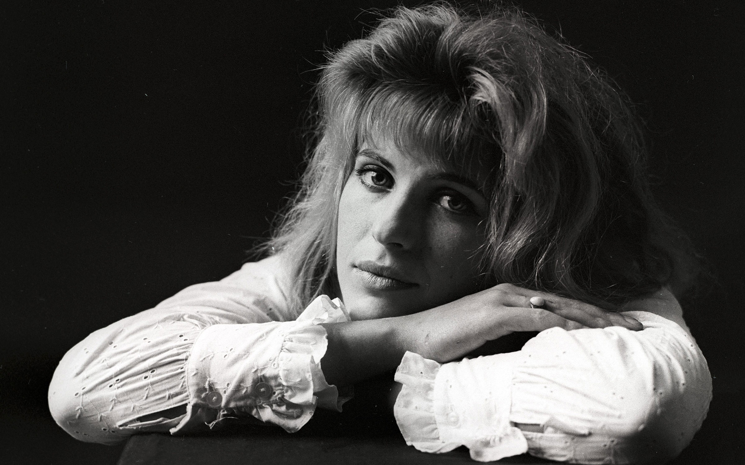 Pauline Boty, June 1962. Photo: John Timbers/ArenaPAL