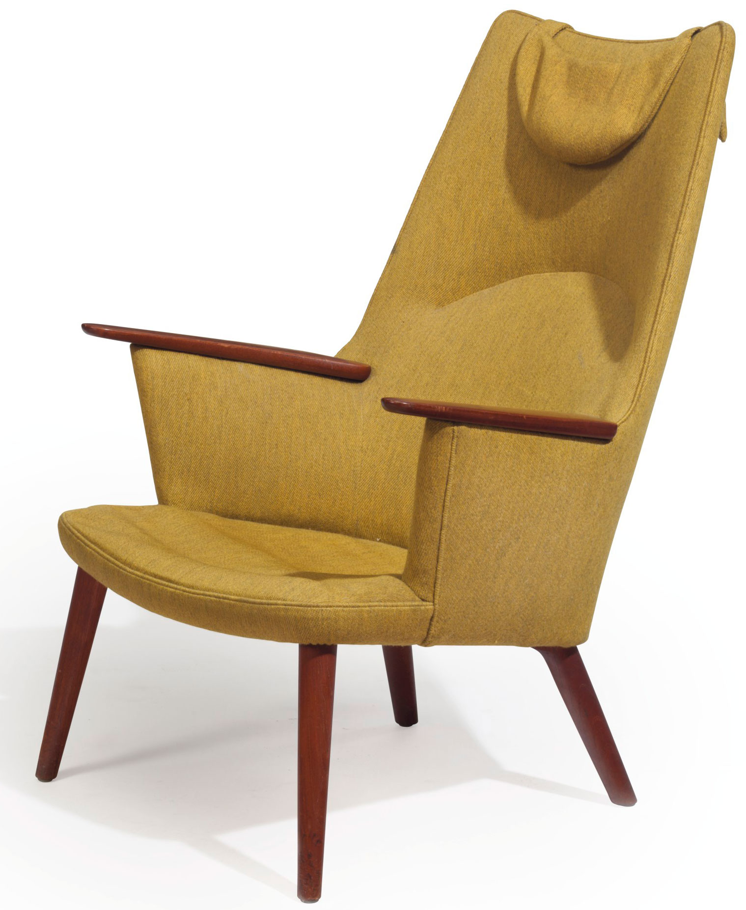 Hans Wegner (1914-2007), a Mama Bear chair, designed 1954. 40&frac34; in (103/5 cm) high. Sold for $3750, 14 Feb 2018, Online