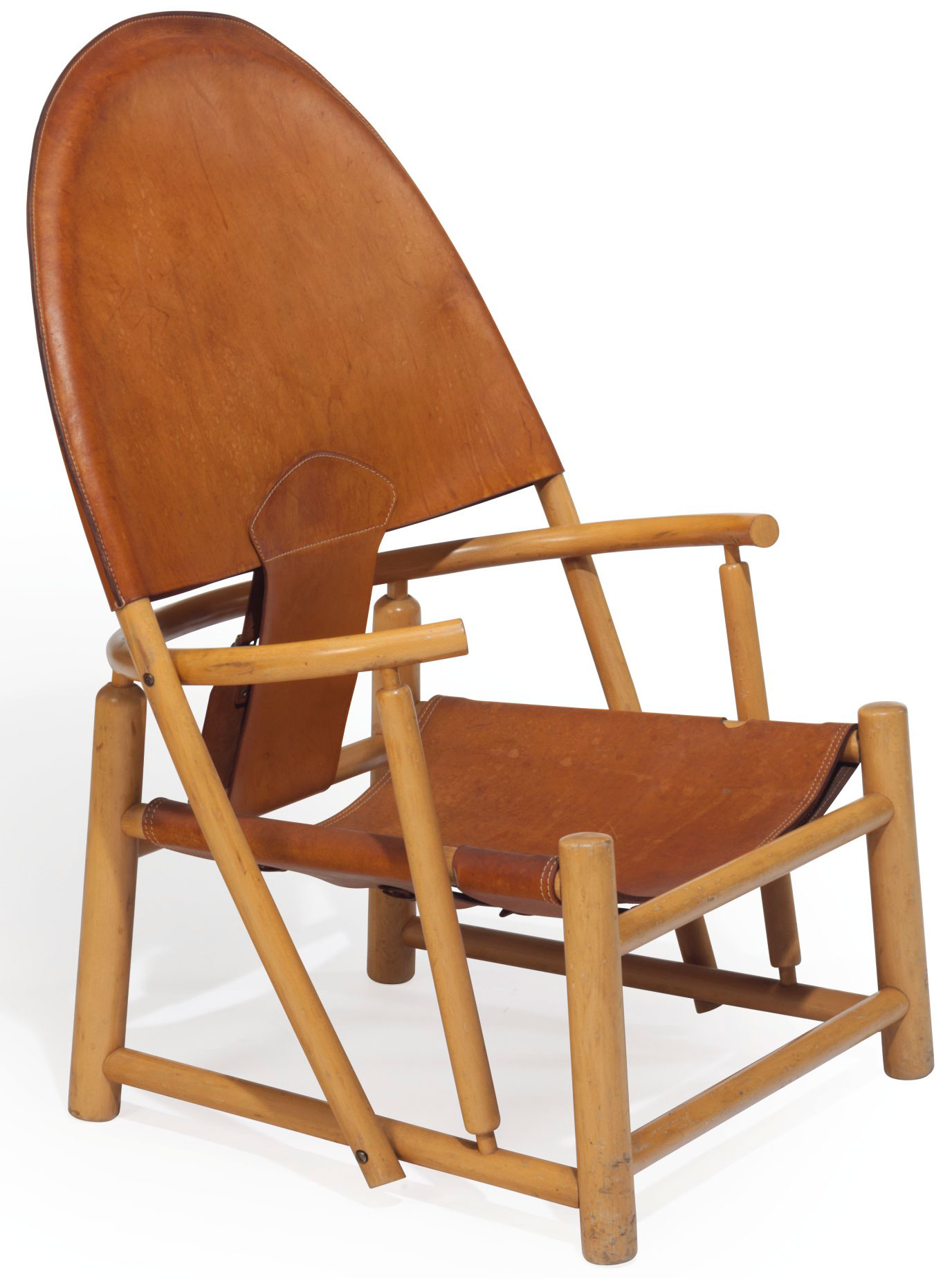 Werther Toffoloni (1930-2017) and Piero Palarge, a Hoop chair, designed 1972. 42&frac14; in (107.3 cm) high. Sold for $2500, 14 Feb 2018, Online
