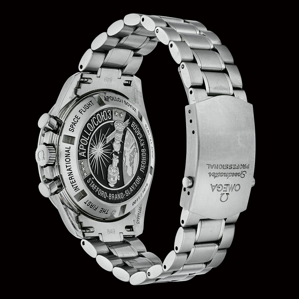 Omega Speedmaster Professional &lsquo;Moonwatch&rsquo; with meteorite dial, Ref. 311.30.42.30.99.001. Estimate: $10,000-15,000. This lot is offered in Christie&rsquo;s Watches Online Featuring Swiss Icons, 24 April-8 May, Online
