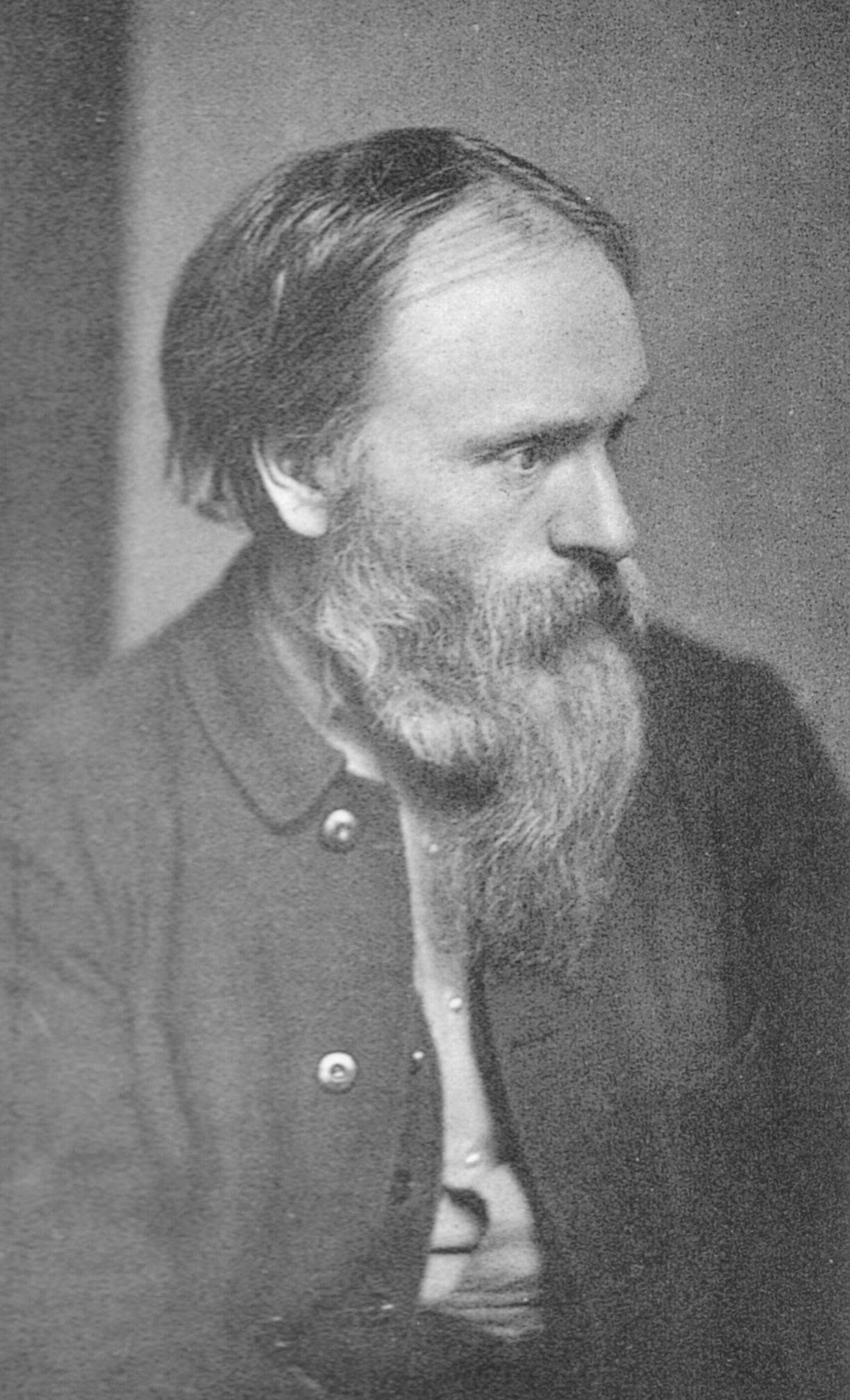A portrait of Edward Burne-Jones by Frederick Hollyer, circa 1882. Photo: The History Collection / Alamy Stock Photo