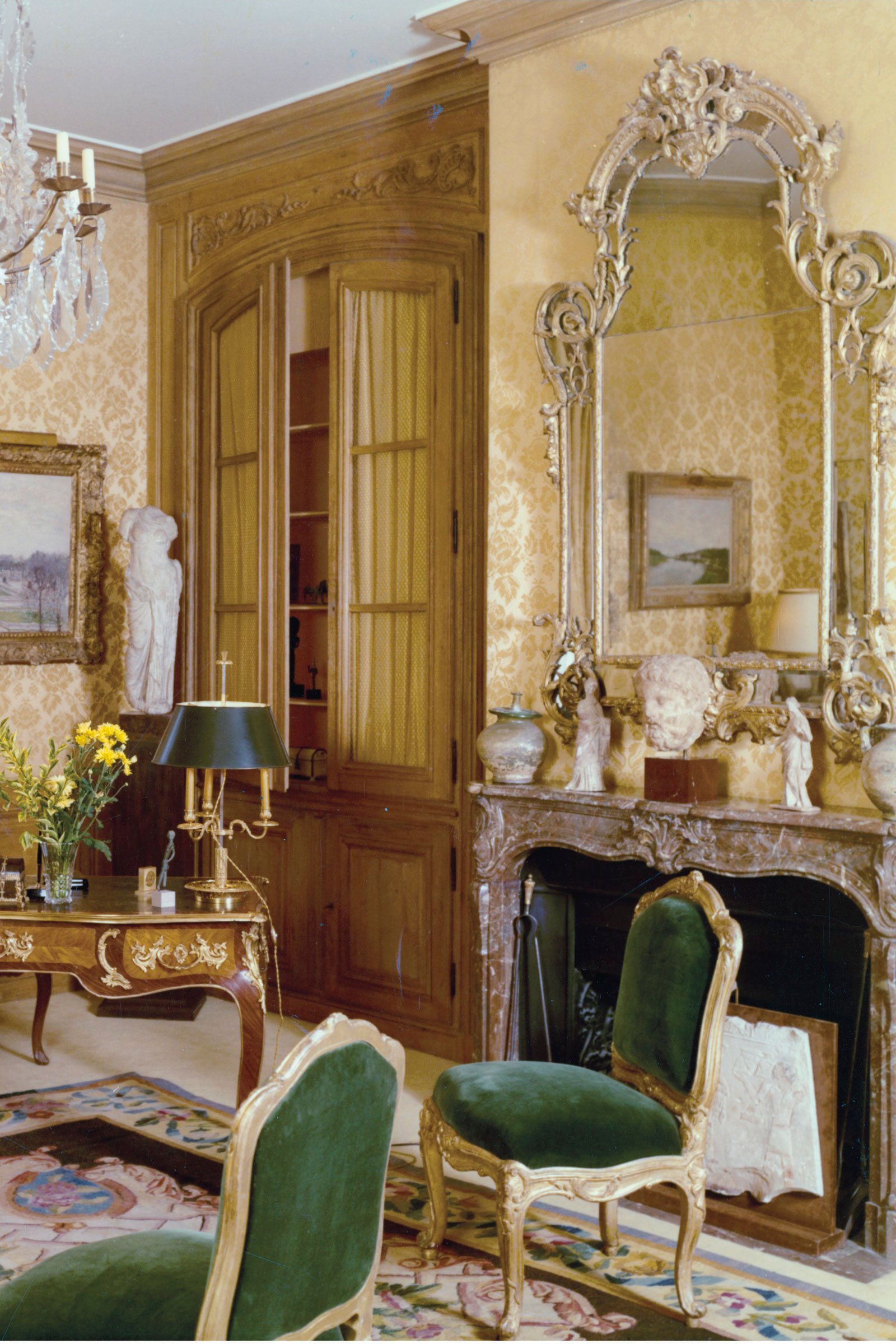 An interior from the Staffords&rsquo; Paris apartment