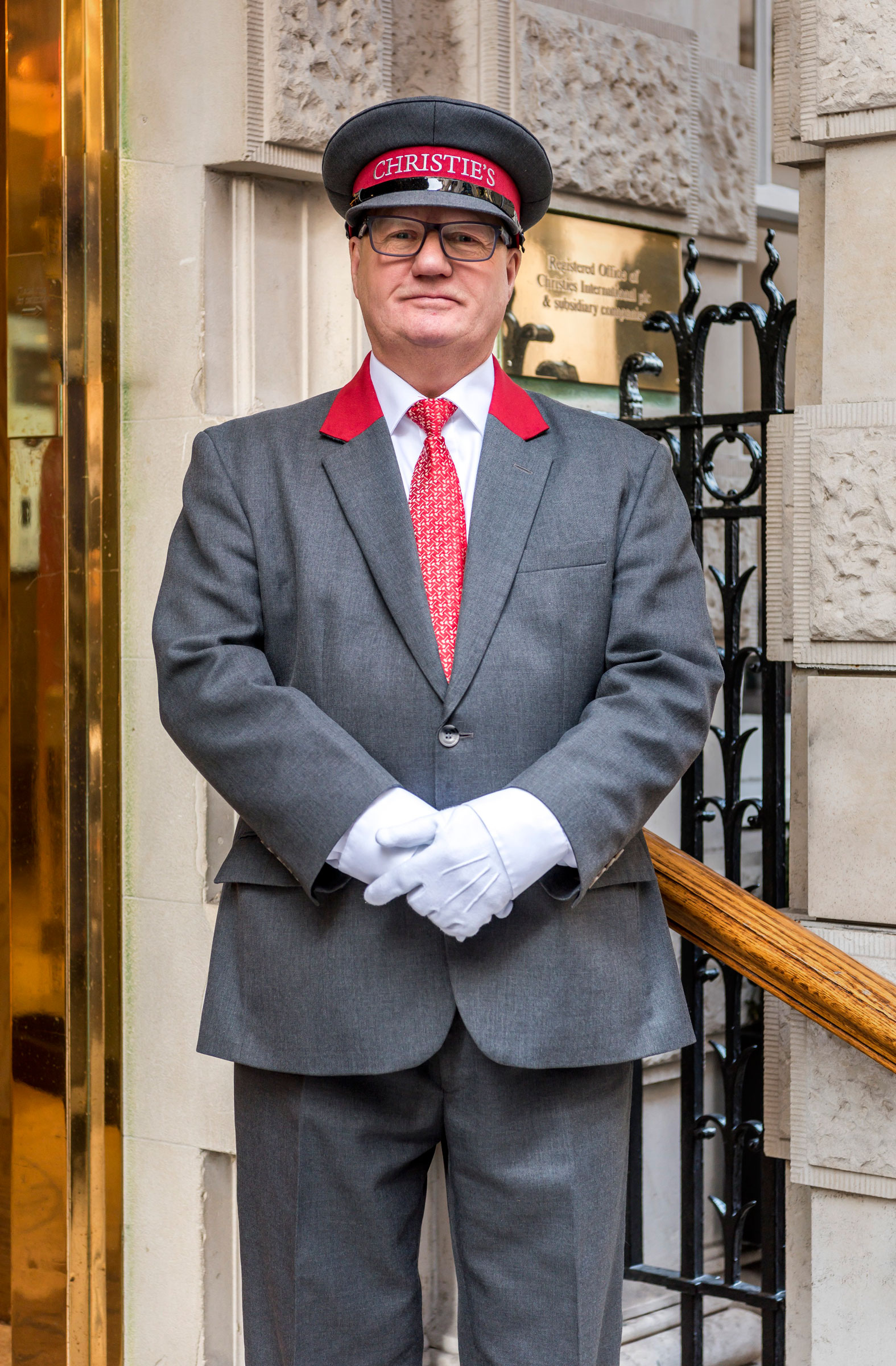 Colin Kemp at Christie's in London
