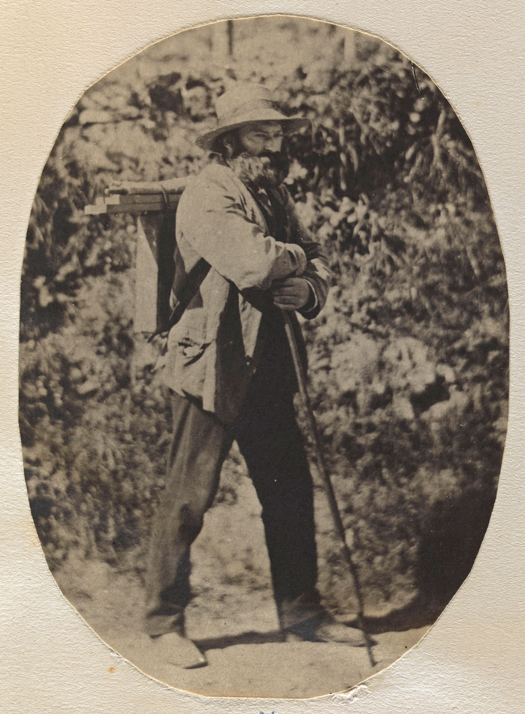  Cézanne in Auvers, circa 1874. Photo © RMN-Grand Palais (musée d’Orsay) / Adrien Didierjean