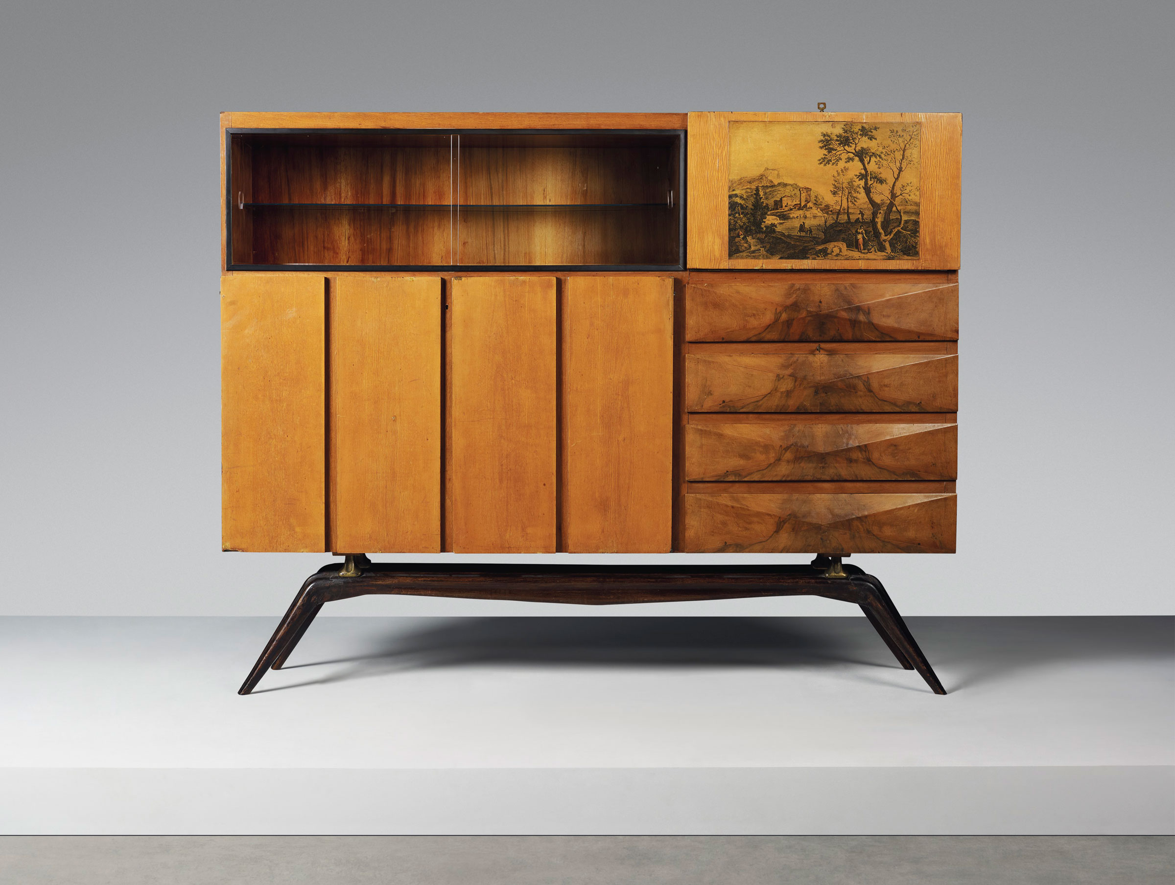 Carlo Mollino, a unique cabinet made for the Casa Albonico, Turin