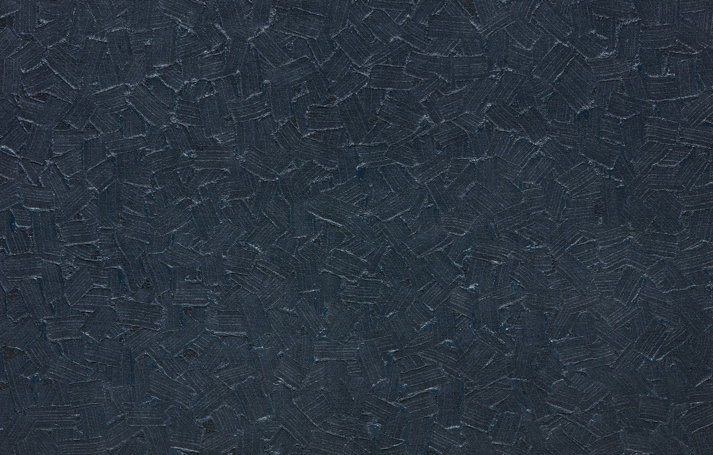 Ha Chong-Hyun (b.1935), Conjunction No. 97-021. Oil on hemp cloth. 120 x 180 cm (47&frac14;&nbsp;x 70⅞&nbsp;in). Offered for private sale in our exhibition, A Narrative of Korean Art: From Celadon to Abstraction and Beyond,&nbsp;27 February to 12 March, Hong Kong