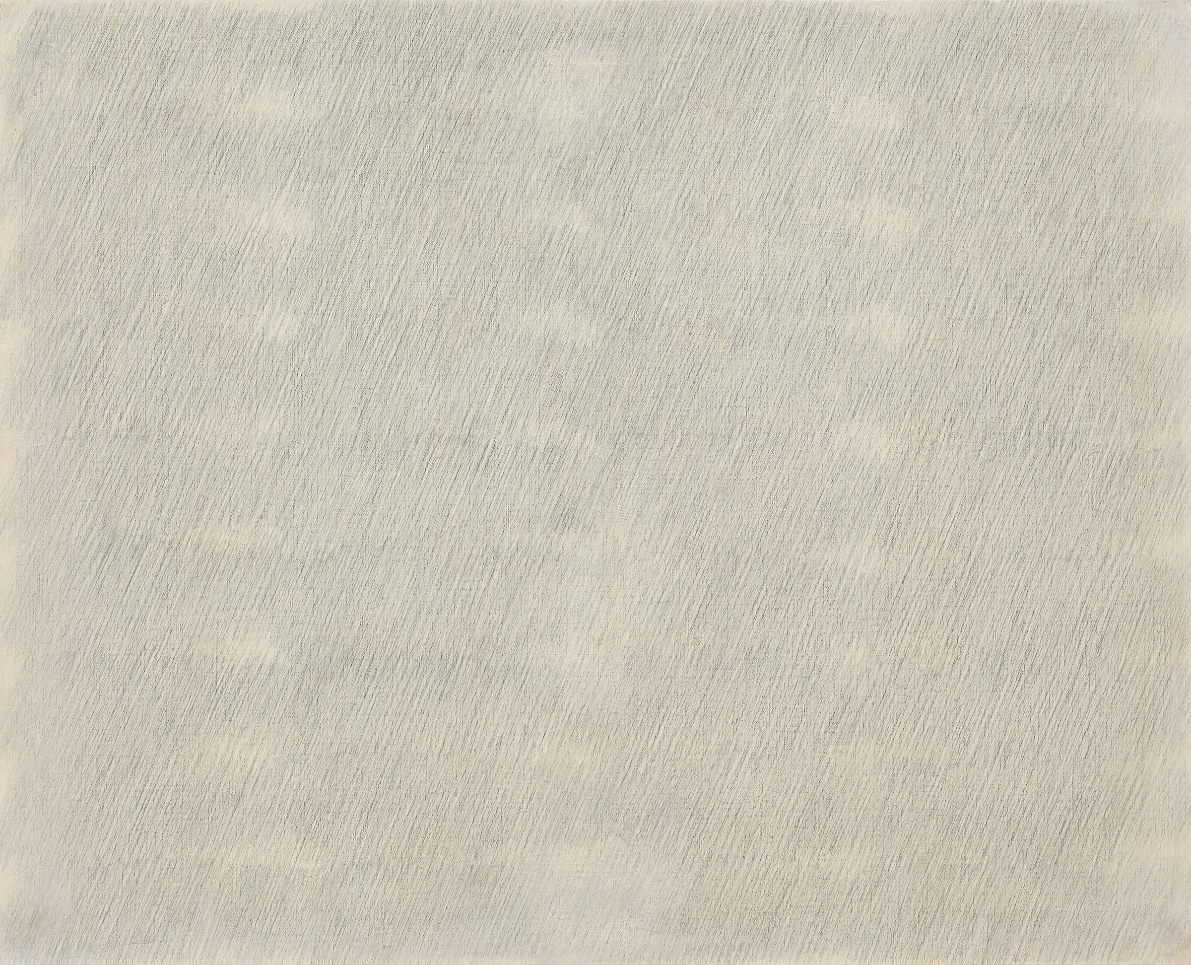 Park Seo-Bo (b.1931), &Eacute;criture No. 21-75, 1975. Oil and pencil on canvas. 80.2 x 100 cm (31⅝ x 39⅜ in). Offered for private sale in our selling exhibition A Narrative of Korean Art: From Celadon to Abstraction and Beyond, 27 February to 12 March, Hong Kong
