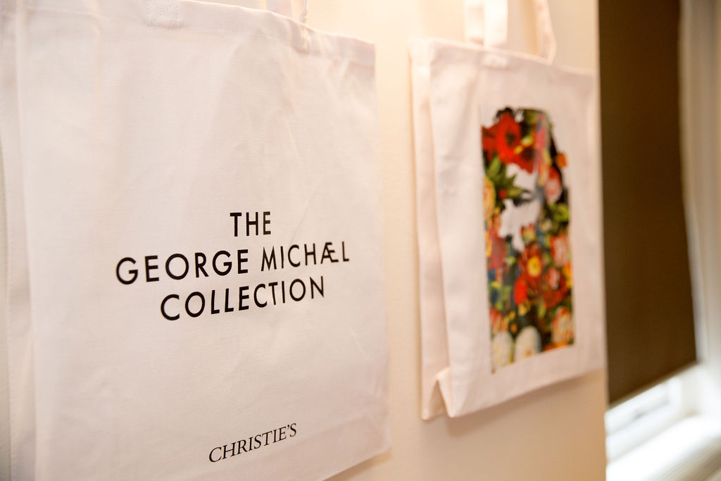 The George Michael Collection souvenir tote bag — get one while stocks last!